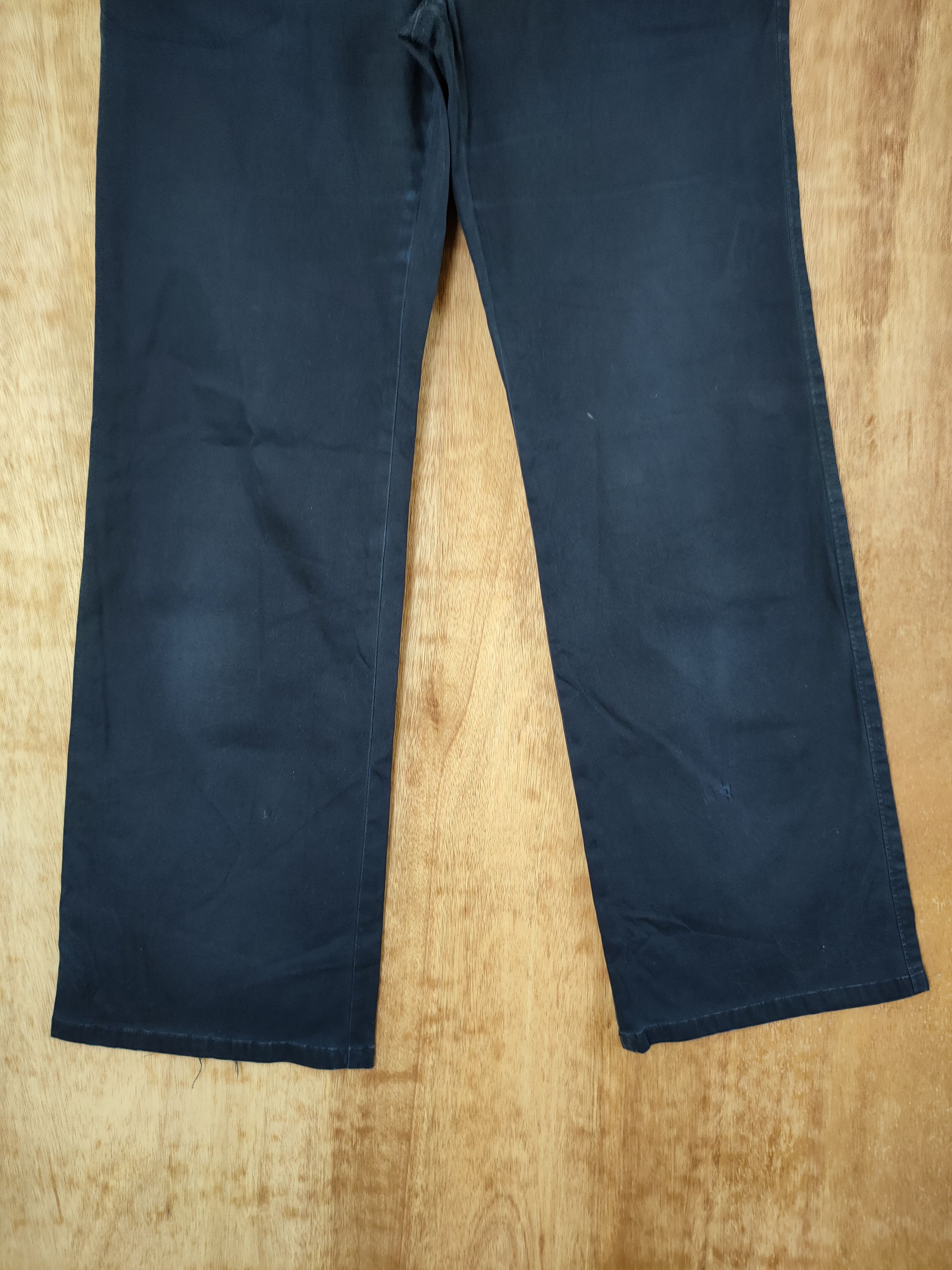 Japanese Brand DL Hemisperes japan black streetwear casual pants #46-304 Size 26" / US 2 / IT 38 - 2 Thumbnail