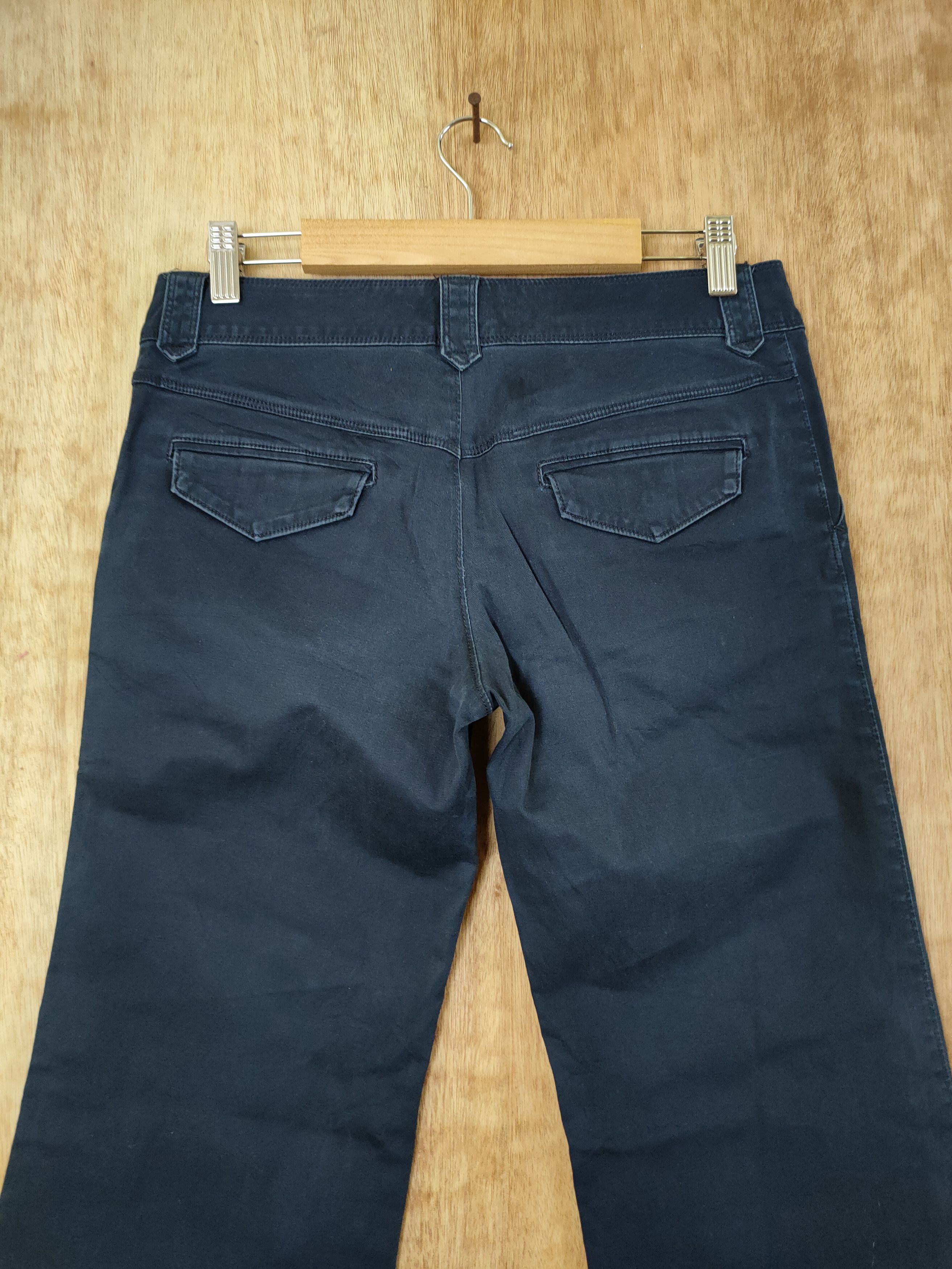 Japanese Brand DL Hemisperes japan black streetwear casual pants #46-304 Size 26" / US 2 / IT 38 - 9 Thumbnail
