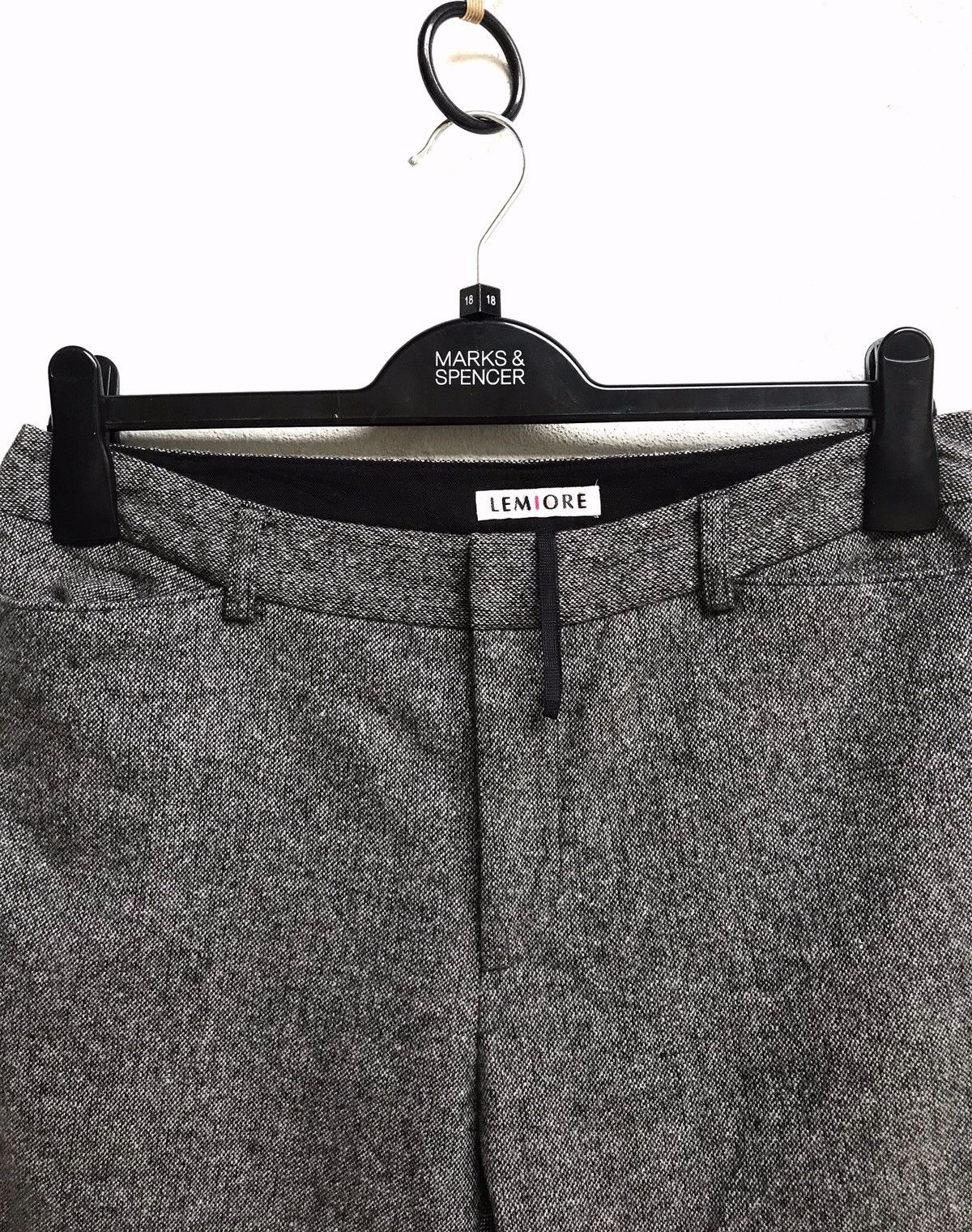 Japanese Brand 🔥Lemiore Three Quarter Wool Casual Pants Size US 30 / EU 46 - 5 Thumbnail
