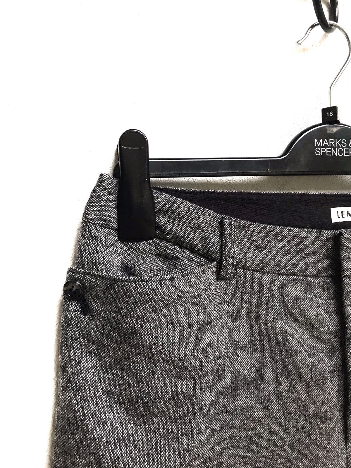 Japanese Brand 🔥Lemiore Three Quarter Wool Casual Pants Size US 30 / EU 46 - 4 Thumbnail