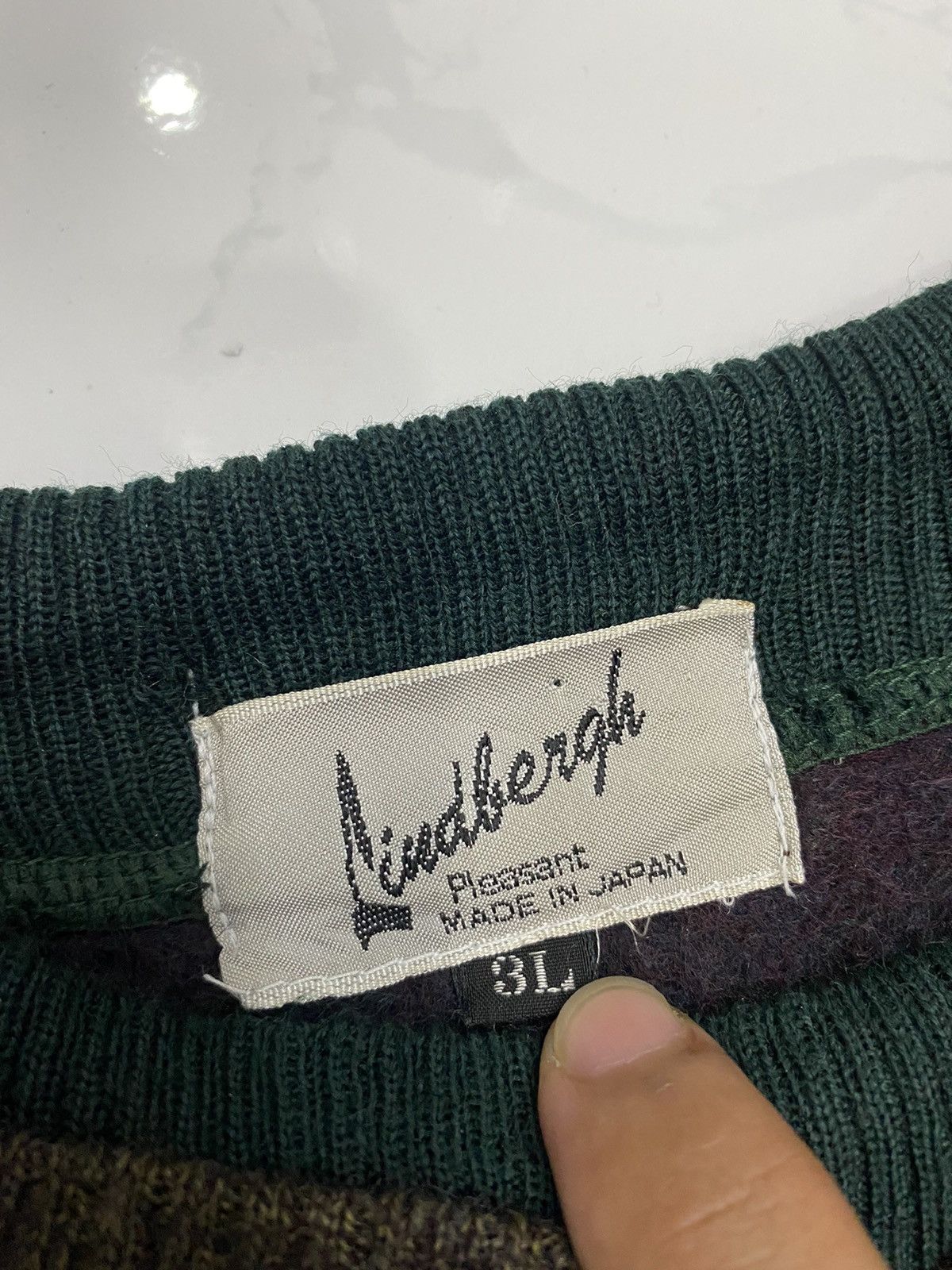 Aran Isles Knitwear ARCHIVE JAPAN LINDBERGH WOOL ACRYLIC KNIT SWEATSHIRT Size US M / EU 48-50 / 2 - 15 Thumbnail