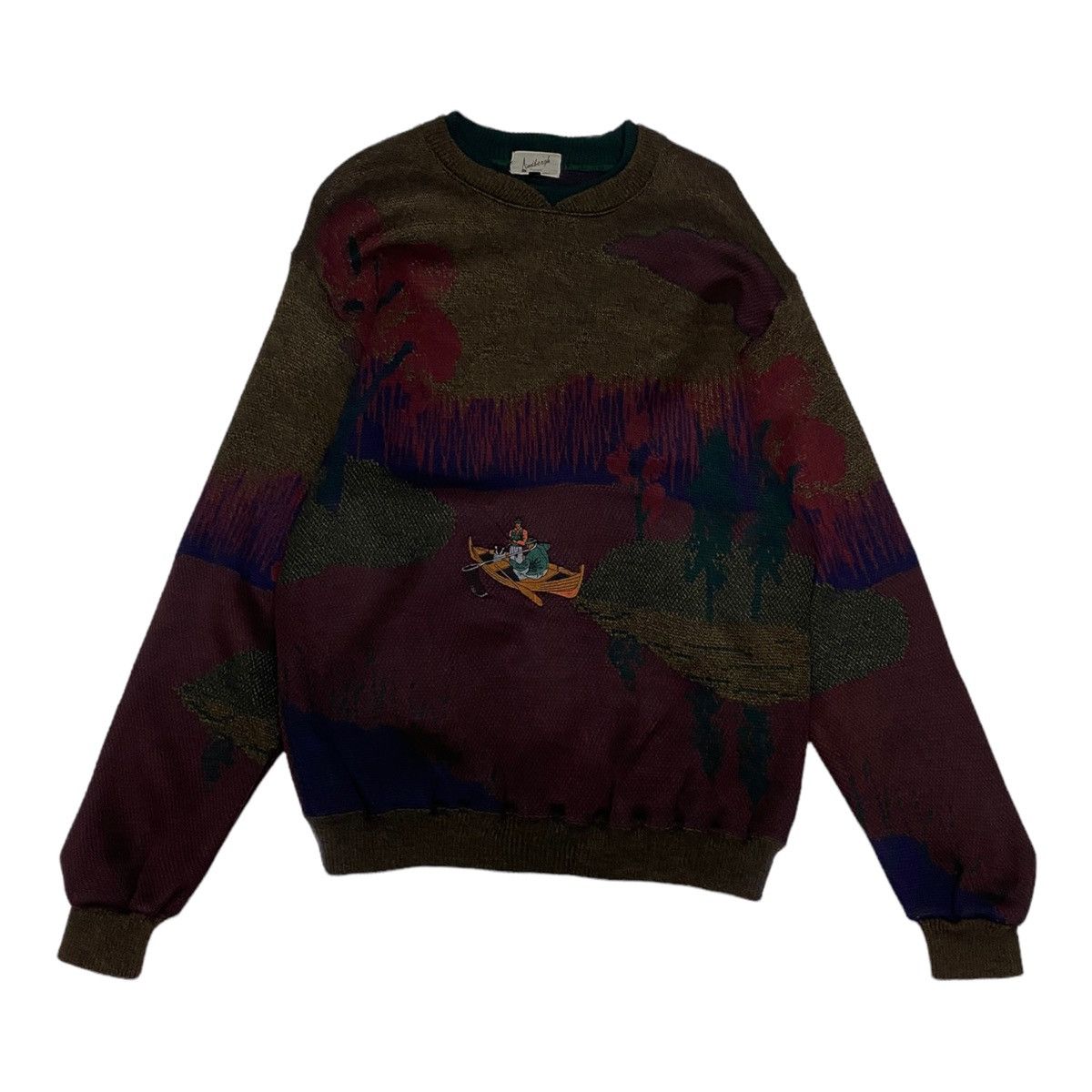Aran Isles Knitwear ARCHIVE JAPAN LINDBERGH WOOL ACRYLIC KNIT SWEATSHIRT Size US M / EU 48-50 / 2 - 3 Thumbnail