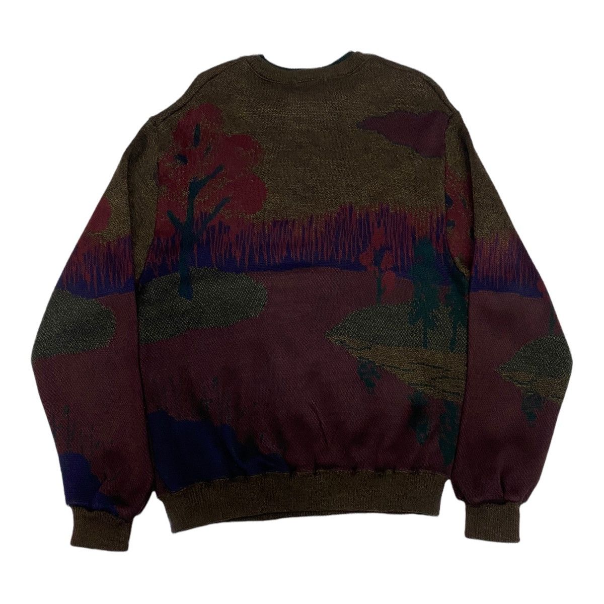 Aran Isles Knitwear ARCHIVE JAPAN LINDBERGH WOOL ACRYLIC KNIT SWEATSHIRT Size US M / EU 48-50 / 2 - 2 Thumbnail