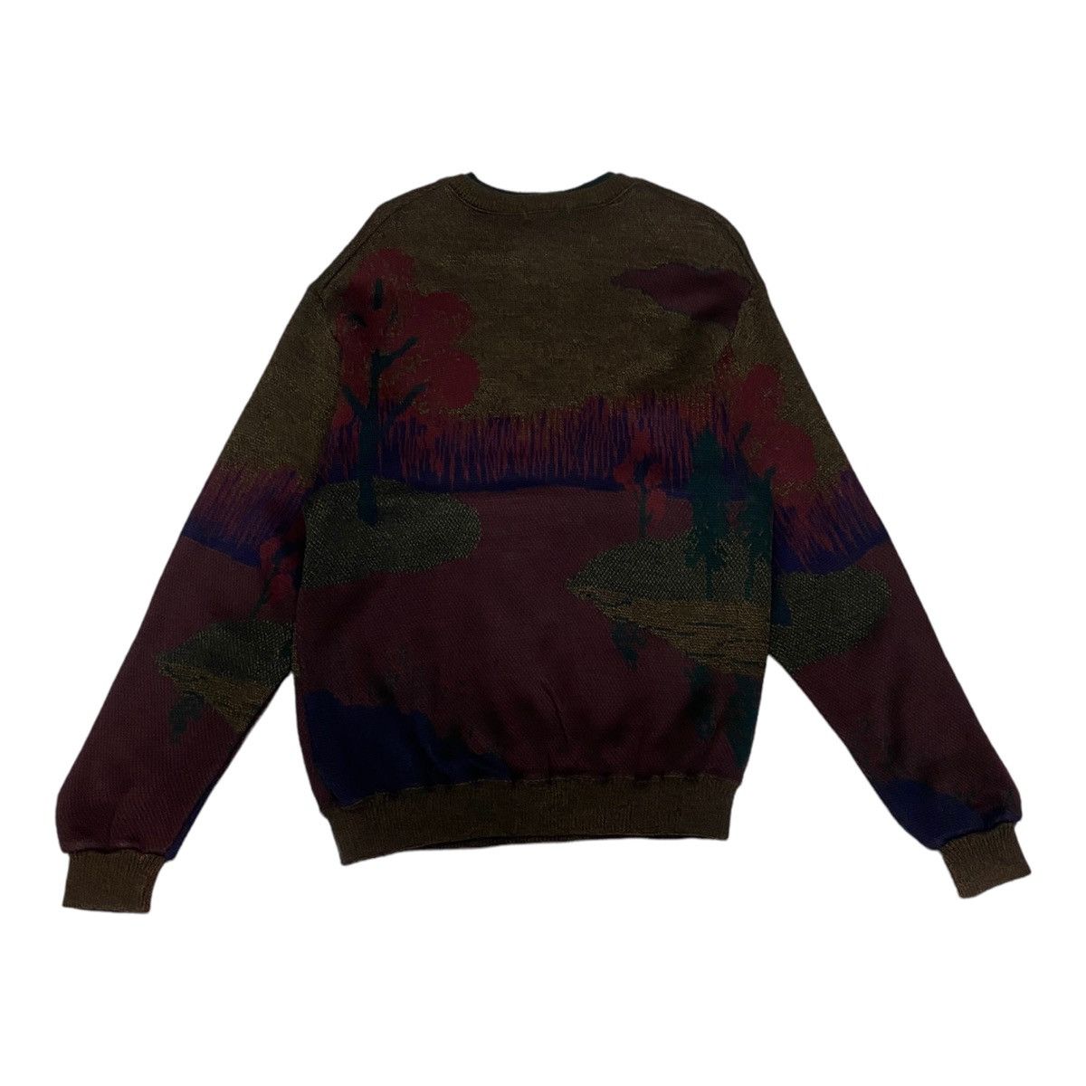 Aran Isles Knitwear ARCHIVE JAPAN LINDBERGH WOOL ACRYLIC KNIT SWEATSHIRT Size US M / EU 48-50 / 2 - 4 Thumbnail