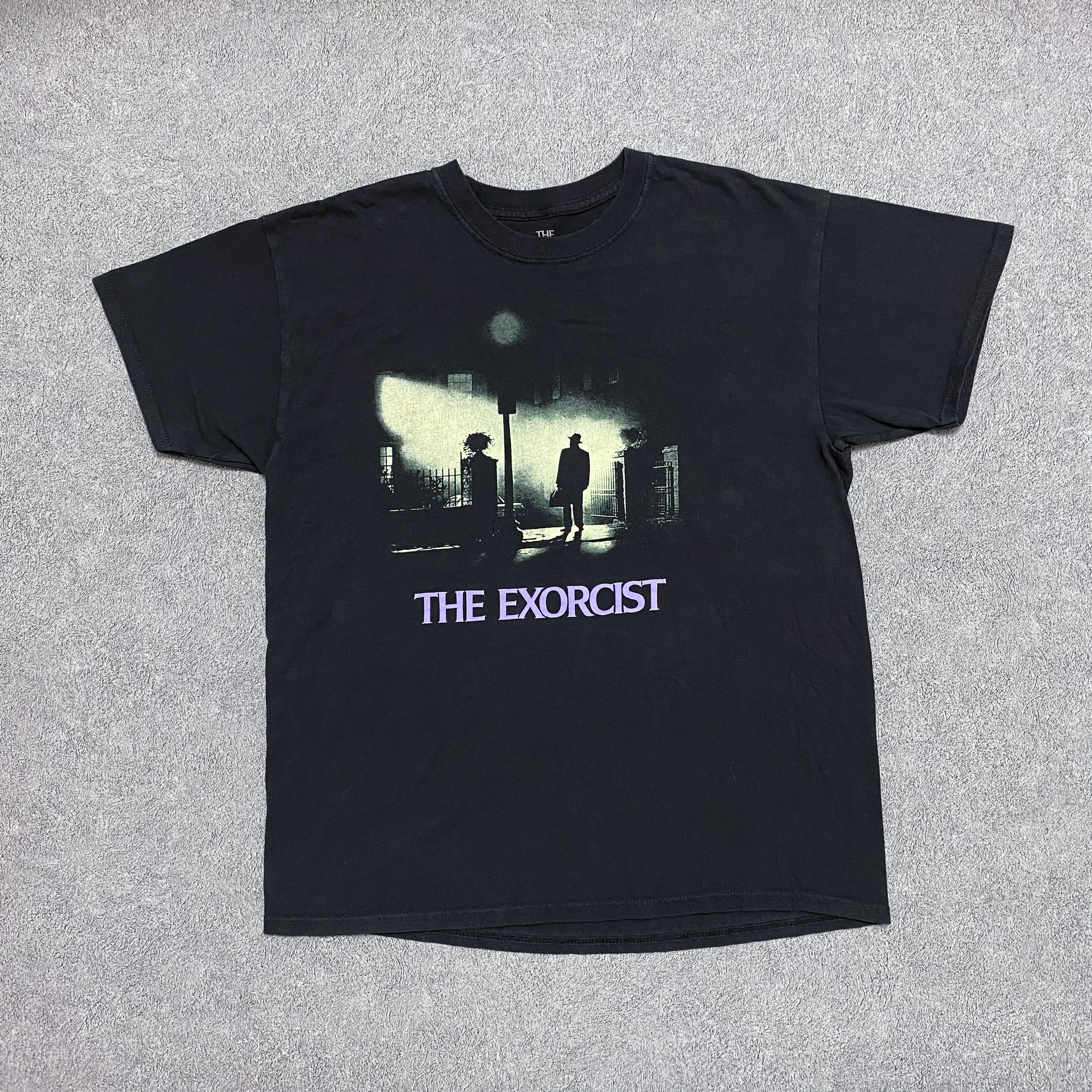ALSTYLE THE EXORCIST Movie T-Shirt, Men's Size M cotton black type Vintage Second Hand