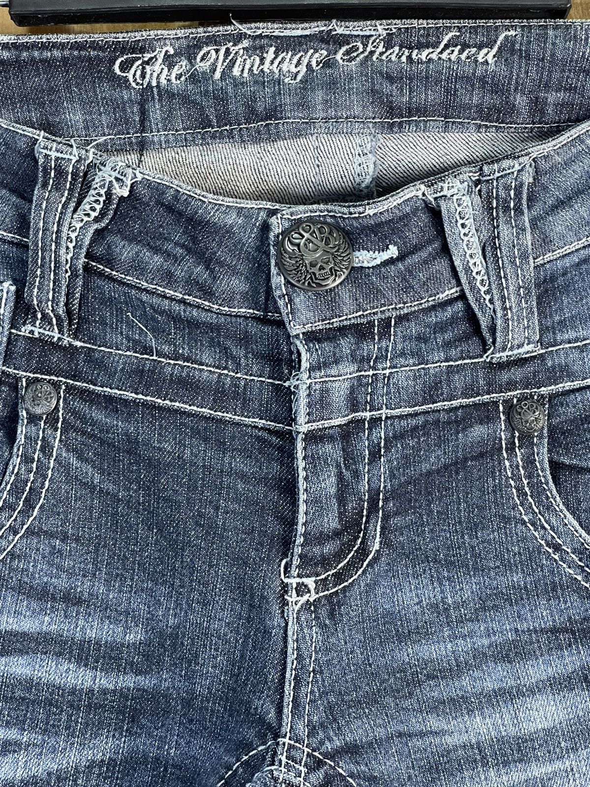 Japanese Brand × Vintage Skinny Denim 🔥Special Back Pocket Design Size US 28 / EU 44 - 14 Thumbnail