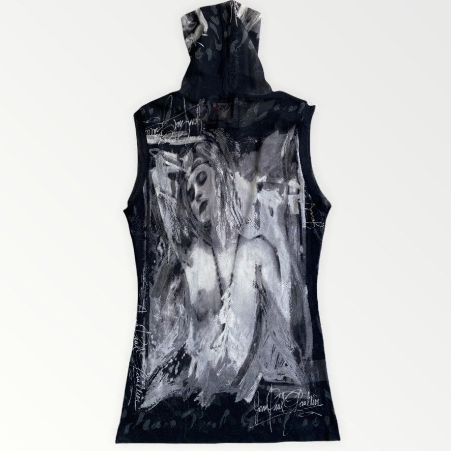 Jean Paul Gaultier Jean Paul Gaultier Vintage Mesh Turtleneck Top Size US XS / EU 42 / 0 - 2 Thumbnail