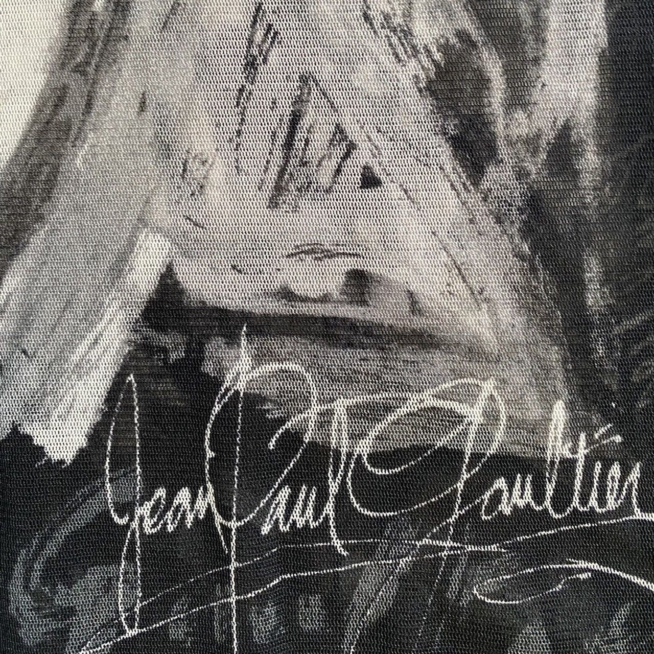 Jean Paul Gaultier Jean Paul Gaultier Vintage Mesh Turtleneck Top Size US XS / EU 42 / 0 - 3 Thumbnail