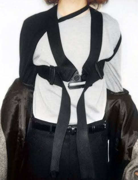 Helmut Lang Fall03 Harness Parachute Bag Size ONE SIZE - 8 Thumbnail