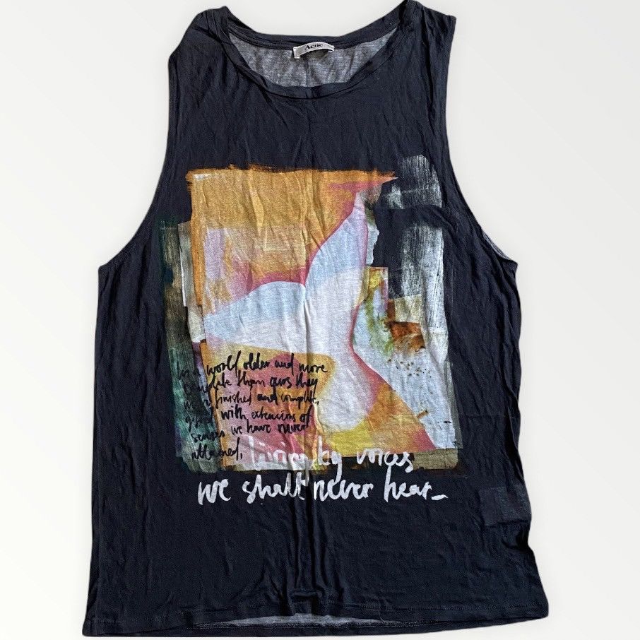 Acne Studios Acne Studio SS13 Tank Top Size US S / EU 44-46 / 1 - 1 Thumbnail
