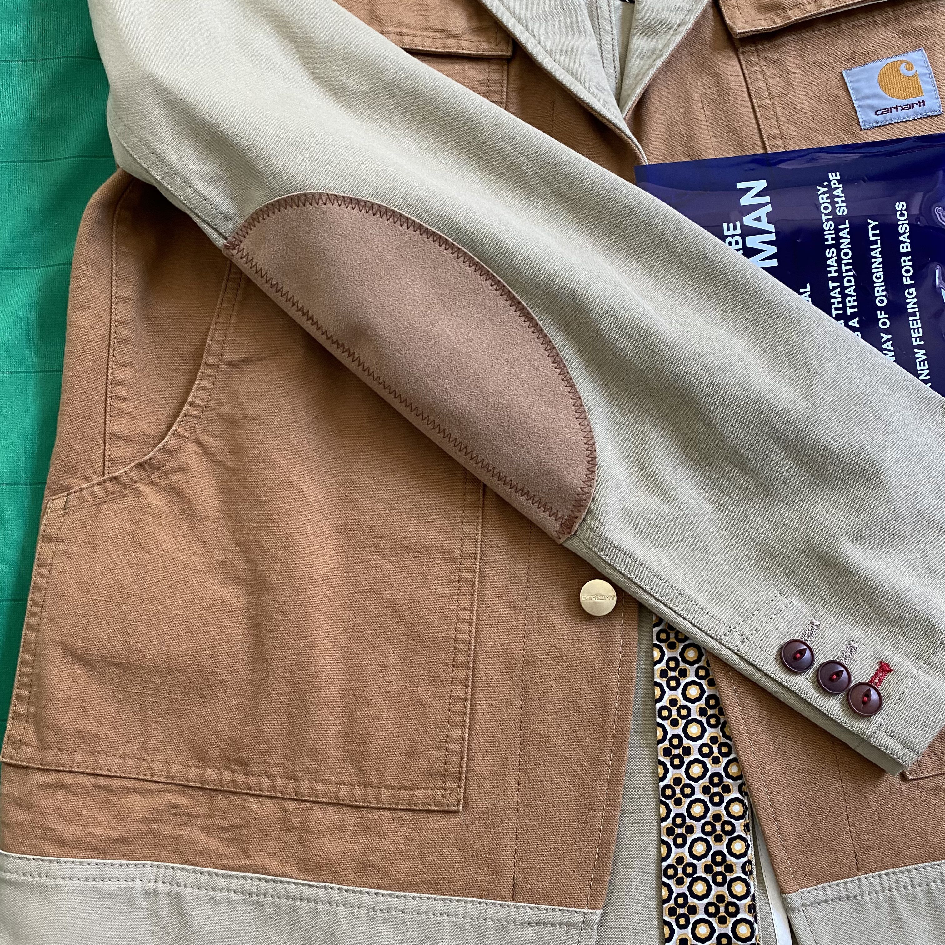 Carhartt × Comme des Garcons × Junya Watanabe Carhartt x Junya Watanabe MAN Comme des Garcons SS20 Blazer Size US L / EU 52-54 / 3 - 5 Thumbnail