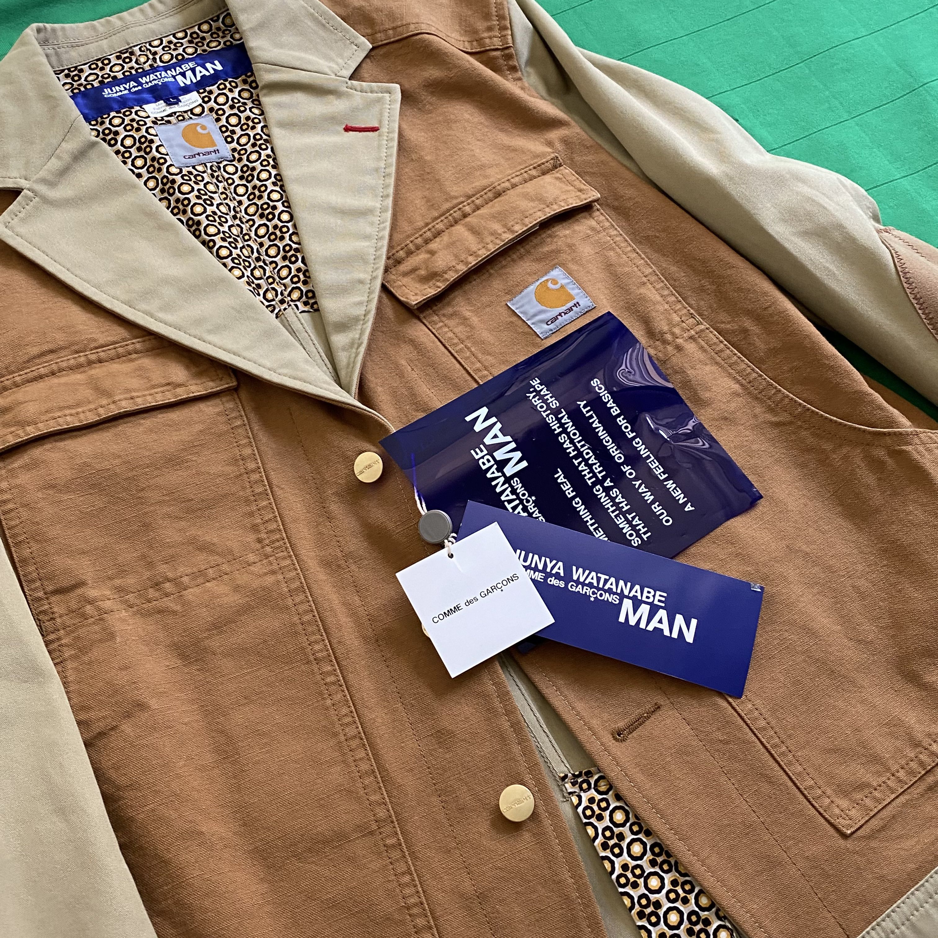 Carhartt × Comme des Garcons × Junya Watanabe Carhartt x Junya Watanabe MAN Comme des Garcons SS20 Blazer Size US L / EU 52-54 / 3 - 4 Thumbnail