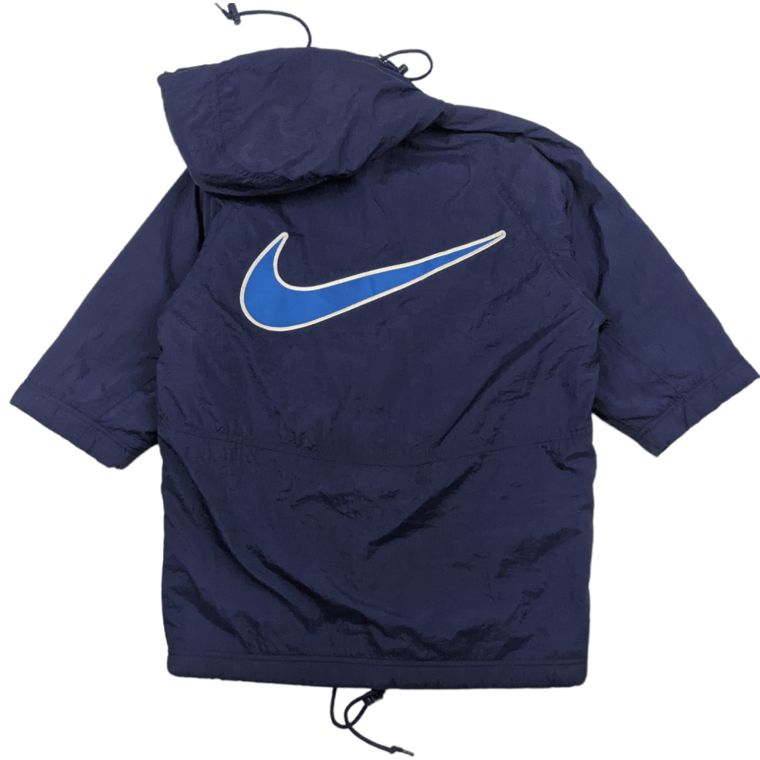 Nike Vintage 90's NIKE Big Swoosh Logo Windbreaker WInter Jacket Size US XS / EU 42 / 0 - 8 Thumbnail
