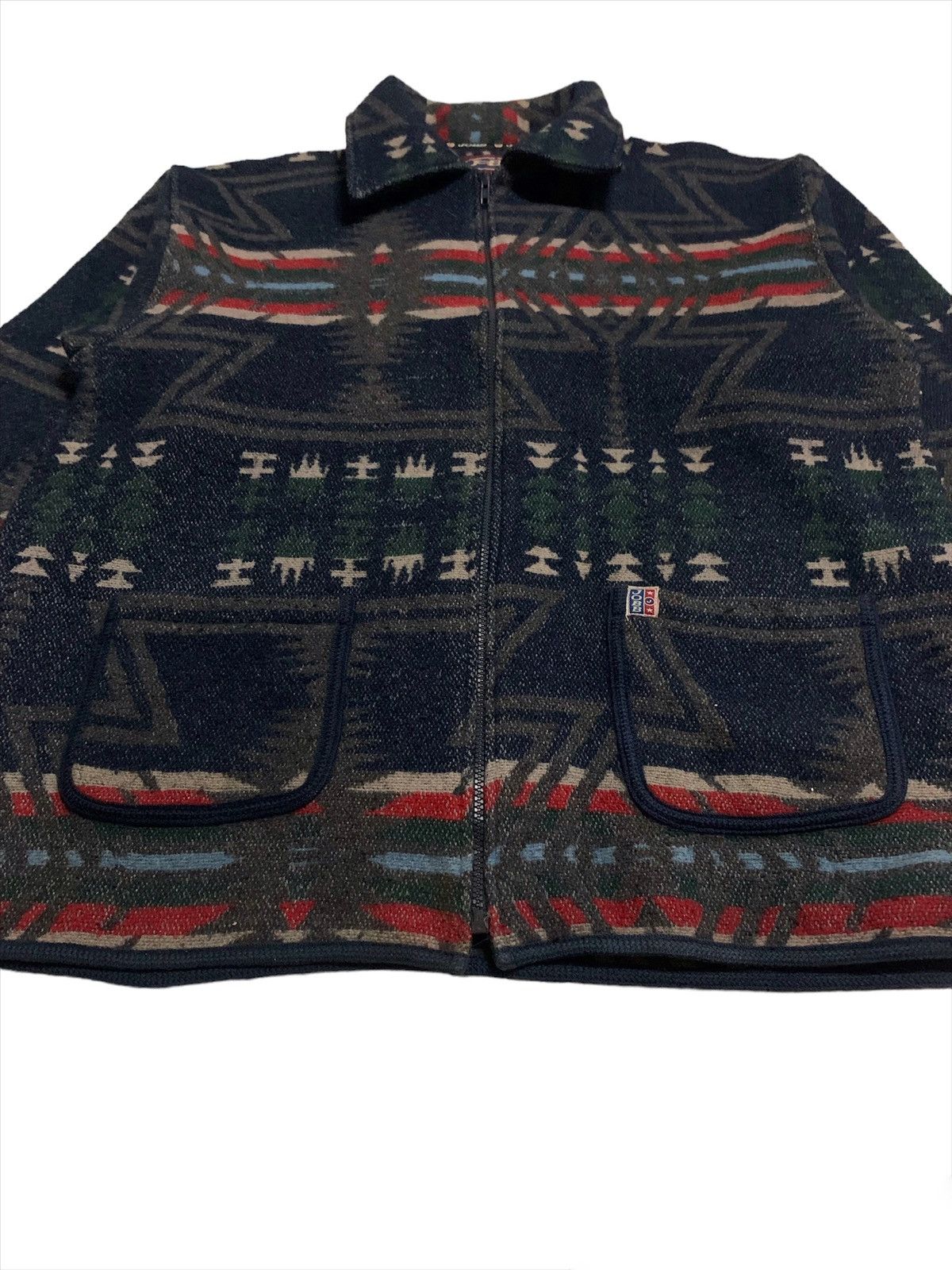 Japanese Brand × Vintage Brand JoBb Nice Pattern Wool Jacket Size US XL / EU 56 / 4 - 5 Thumbnail