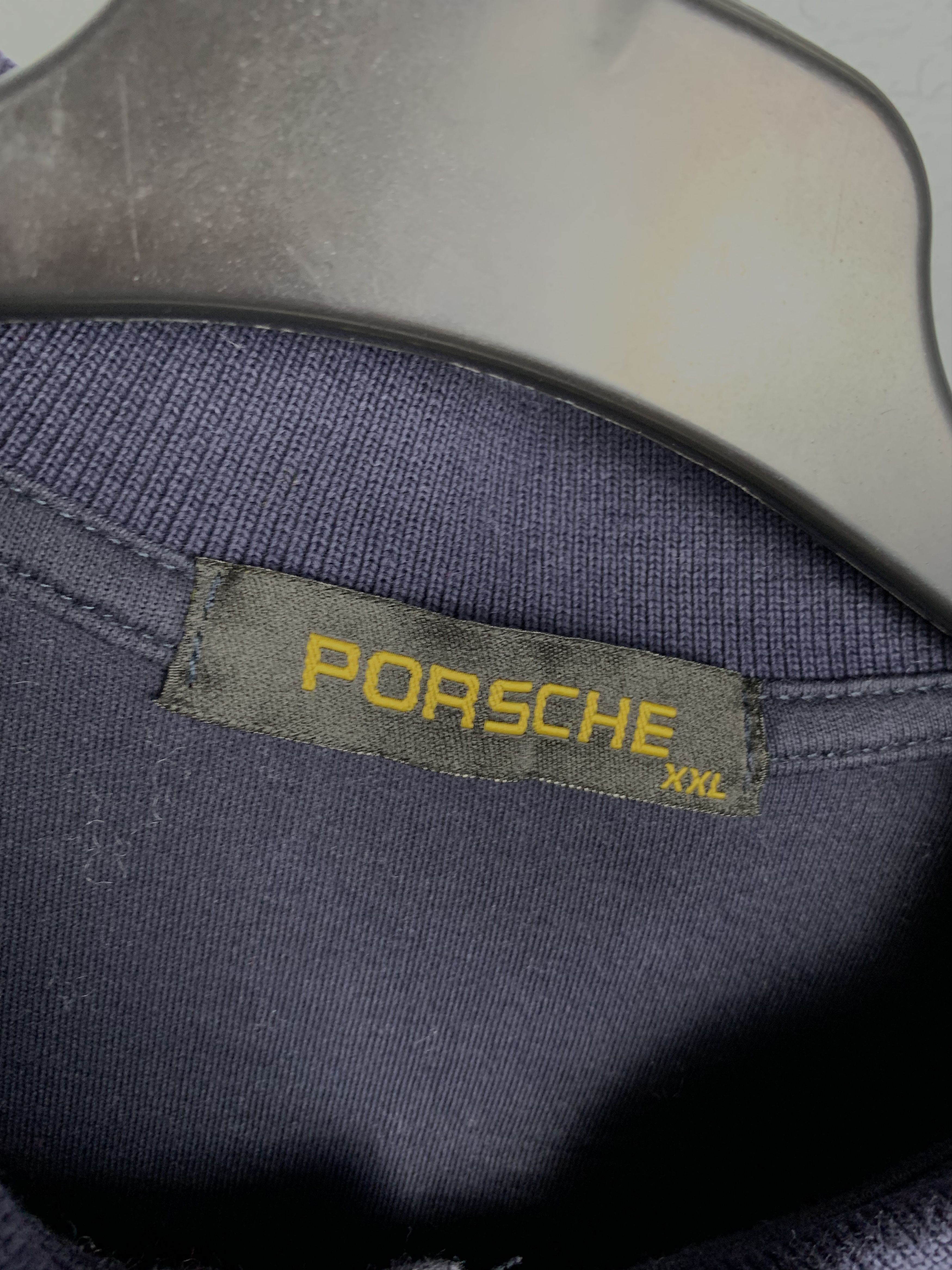 Porsche Design × Vintage Porsche Design Vintage Mens Long Sleeve Polo Shirt Tee Size US M / EU 48-50 / 2 - 4 Thumbnail