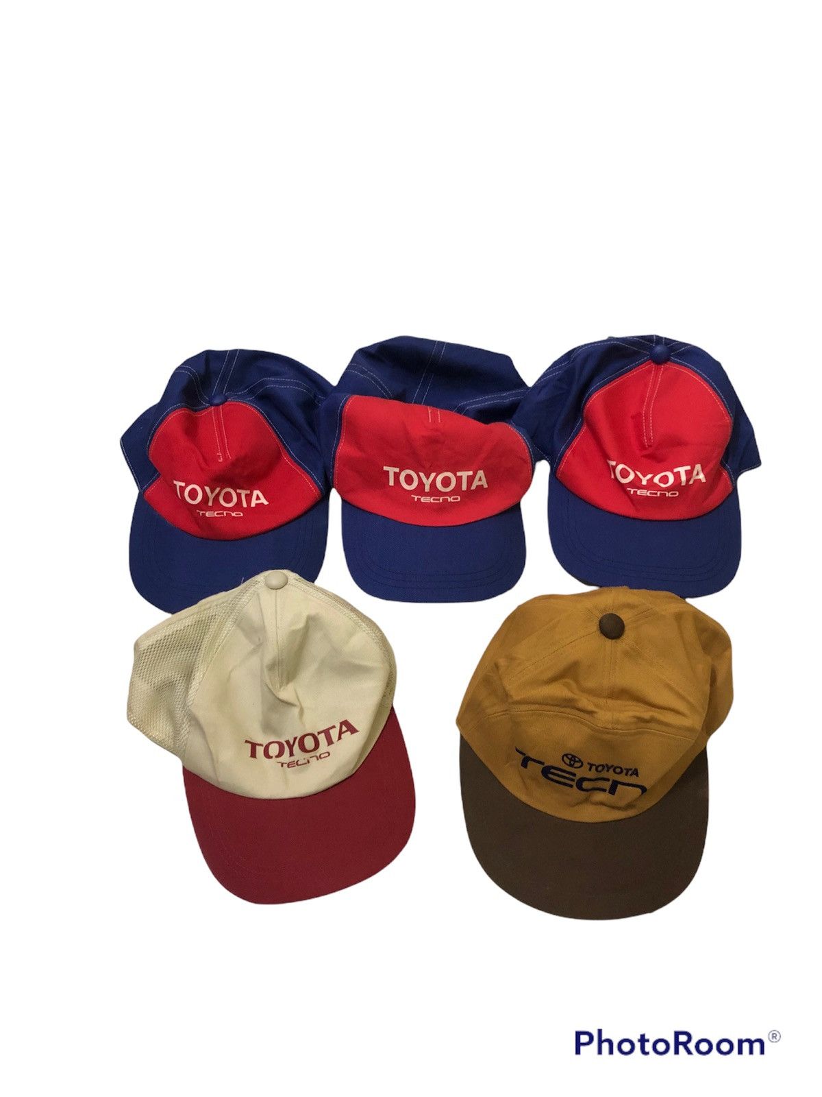 image of Vintage Hat Toyota Tecno Bundling Freshipping International in Blue, Men's