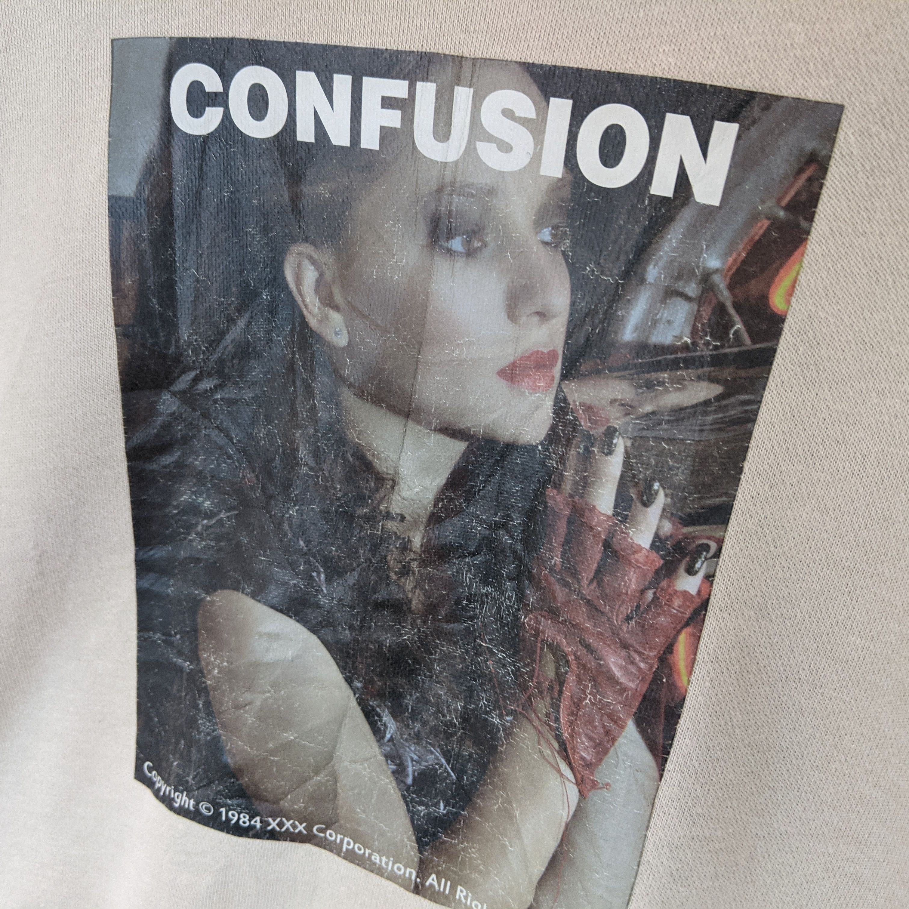 Japanese Brand CONFUSION 1984 Jumper Sweatshirt Size M / US 6-8 / IT 42-44 - 5 Thumbnail