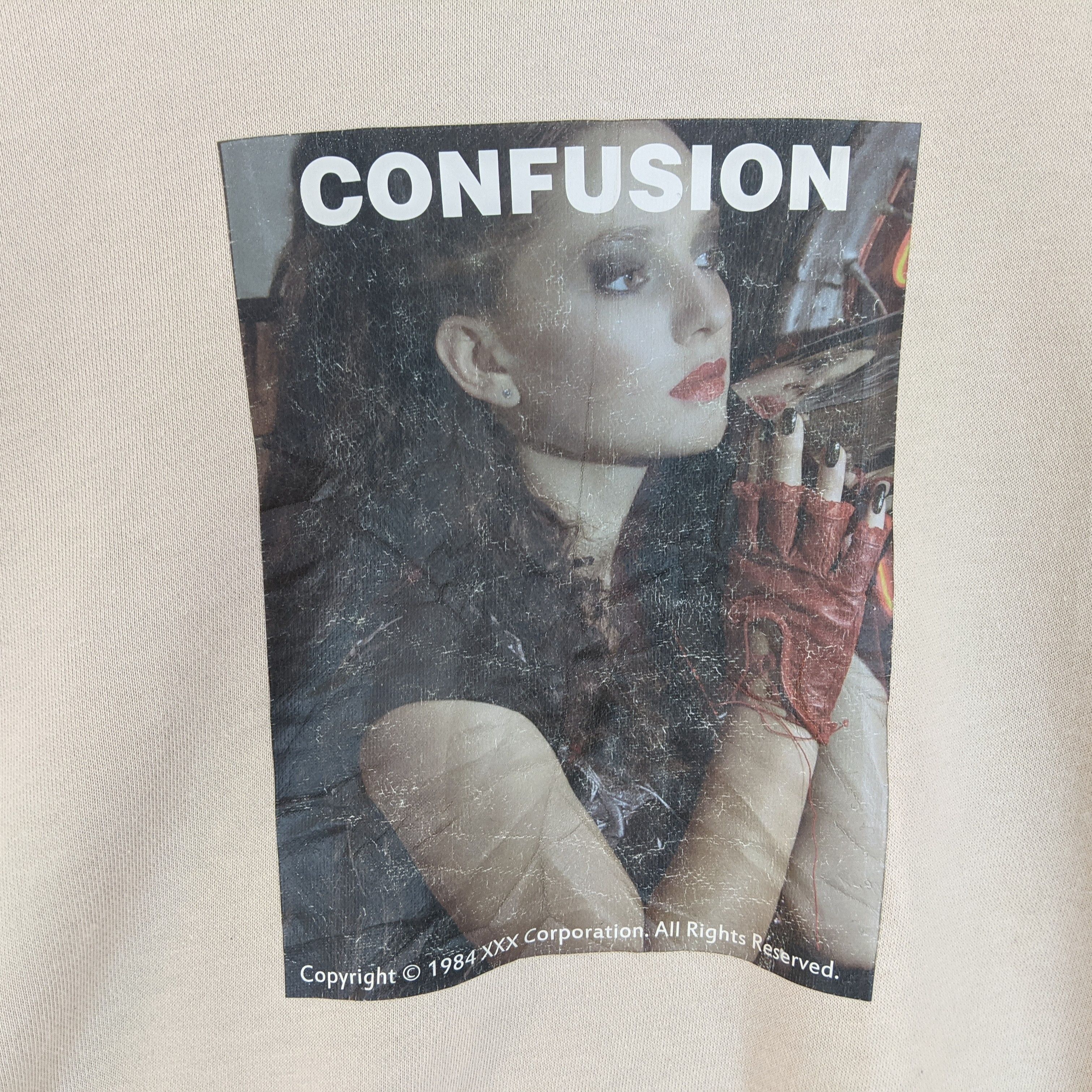 Japanese Brand CONFUSION 1984 Jumper Sweatshirt Size M / US 6-8 / IT 42-44 - 4 Thumbnail