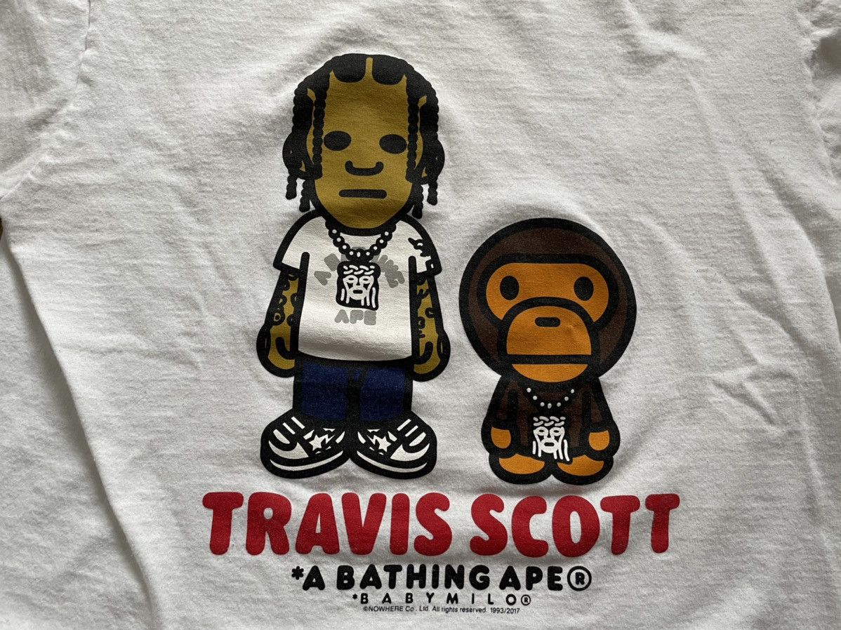 Bape BAPE ComplexCon Travis Scott Milo ComplexCon Exclusive Tee Size US L / EU 52-54 / 3 - 8 Thumbnail