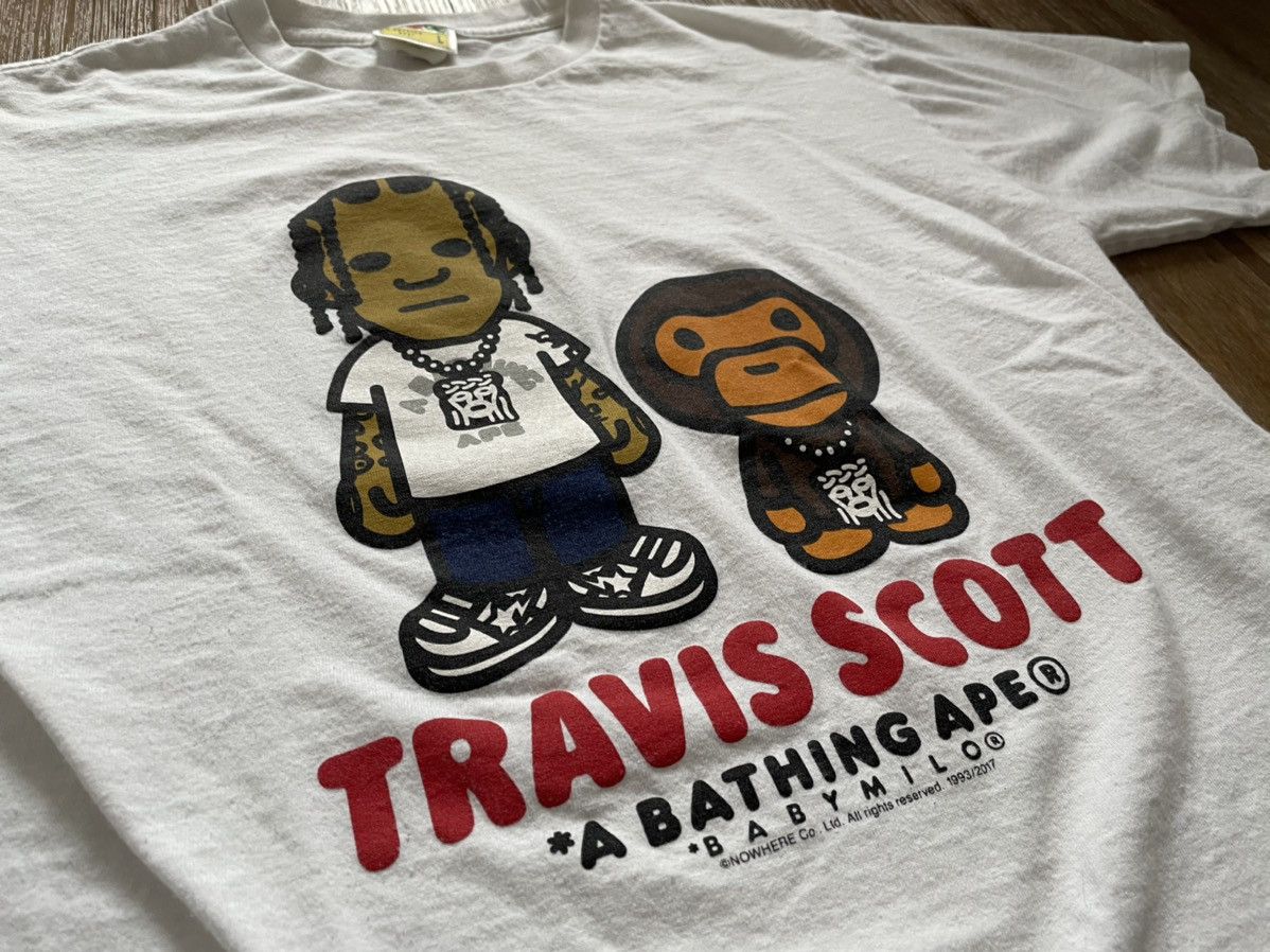 BAPE X ComplexCon Travis Scott Milo ComplexCon Exclusive Tee White