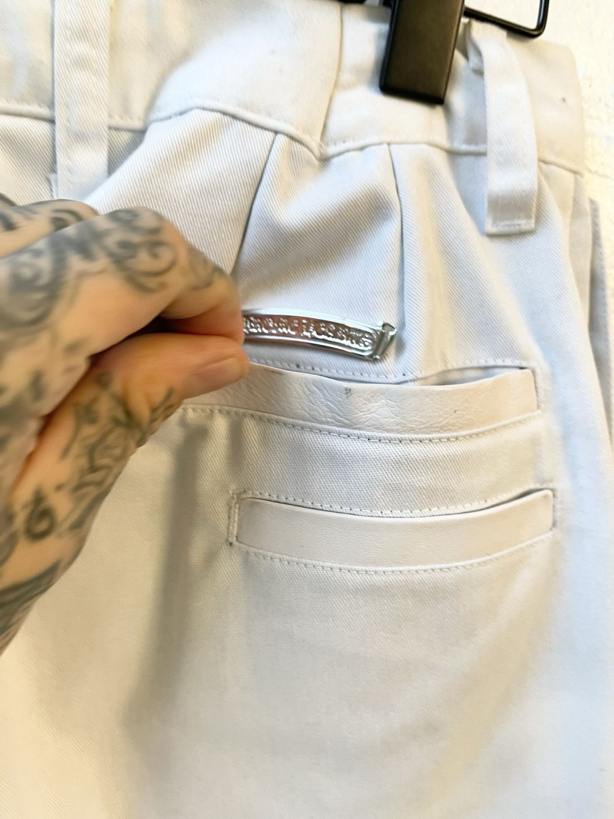 Chrome Hearts Chrome Hearts Jeans From Kylie Jenner Size 27" / US 4 / IT 40 - 11 Thumbnail
