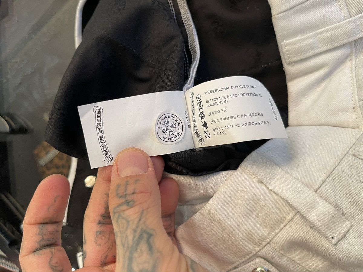 Chrome Hearts Chrome Hearts Jeans From Kylie Jenner Size 27" / US 4 / IT 40 - 20 Thumbnail