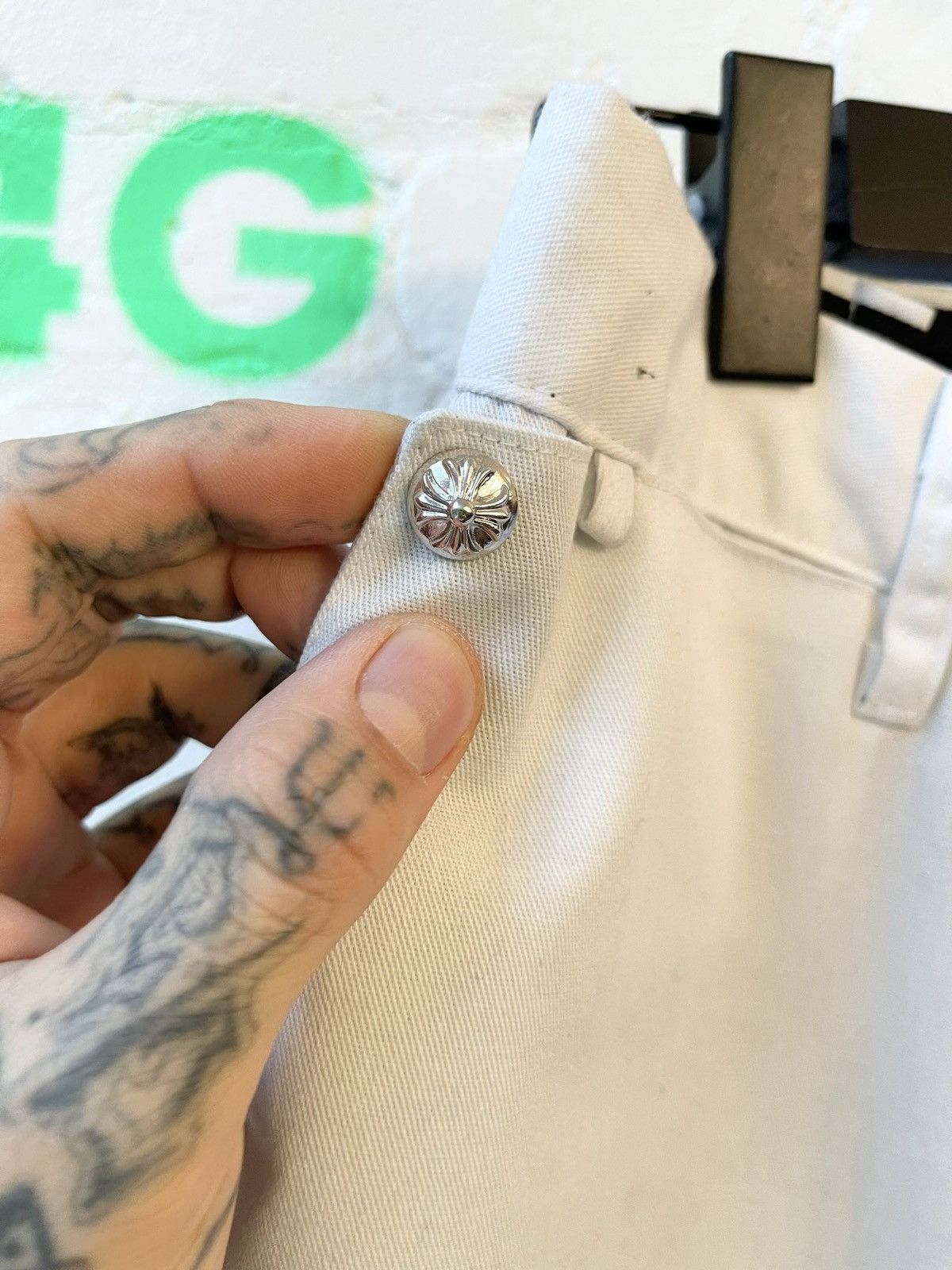 Chrome Hearts Chrome Hearts Jeans From Kylie Jenner Size 27" / US 4 / IT 40 - 6 Thumbnail