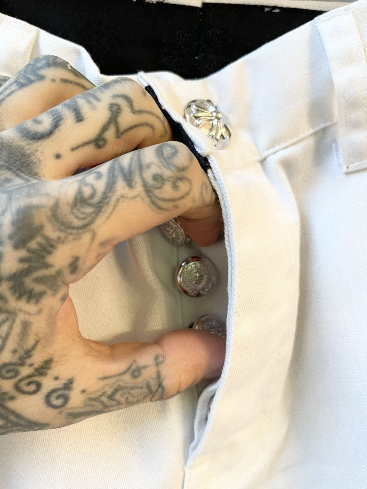 Chrome Hearts Chrome Hearts Jeans From Kylie Jenner Size 27" / US 4 / IT 40 - 5 Thumbnail