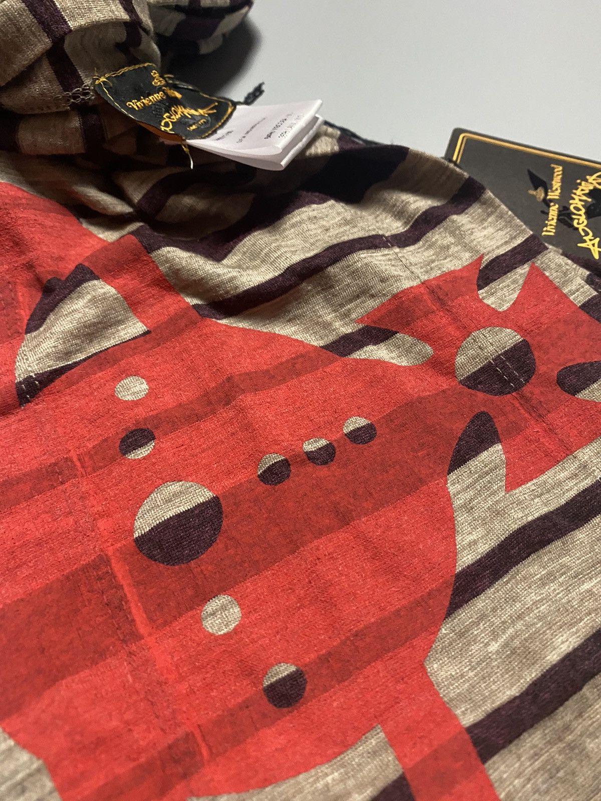 Vivienne Westwood Vivienne Westwood 🪐 wool scarf Anglomania Big Orb logo print Size ONE SIZE - 7 Thumbnail