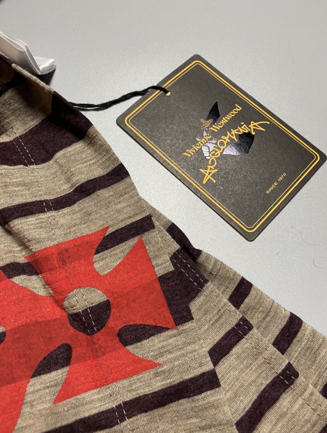 Vivienne Westwood Vivienne Westwood 🪐 wool scarf Anglomania Big Orb logo print Size ONE SIZE - 13 Thumbnail