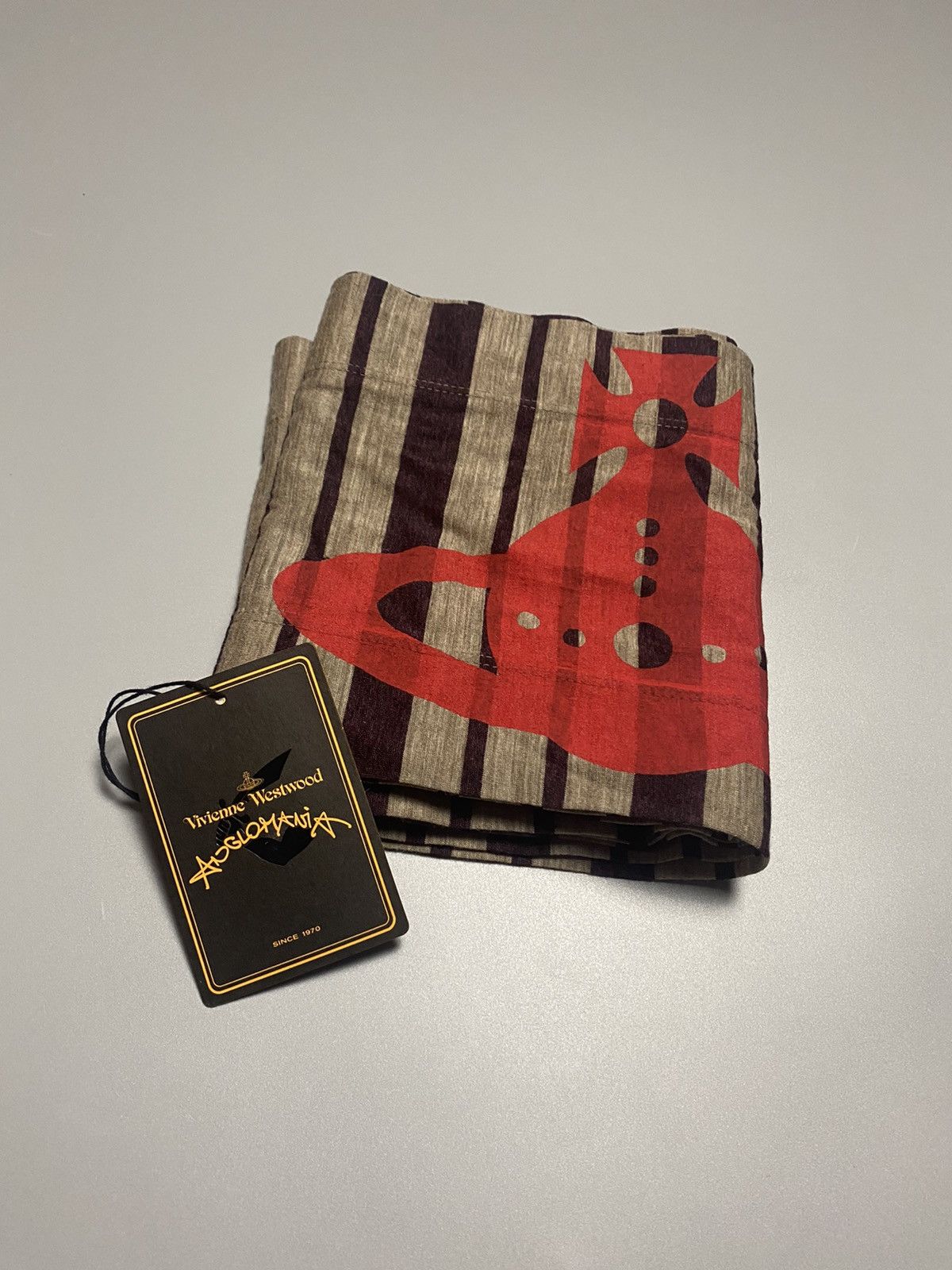 Vivienne Westwood Vivienne Westwood 🪐 wool scarf Anglomania Big Orb logo print Size ONE SIZE - 2 Thumbnail