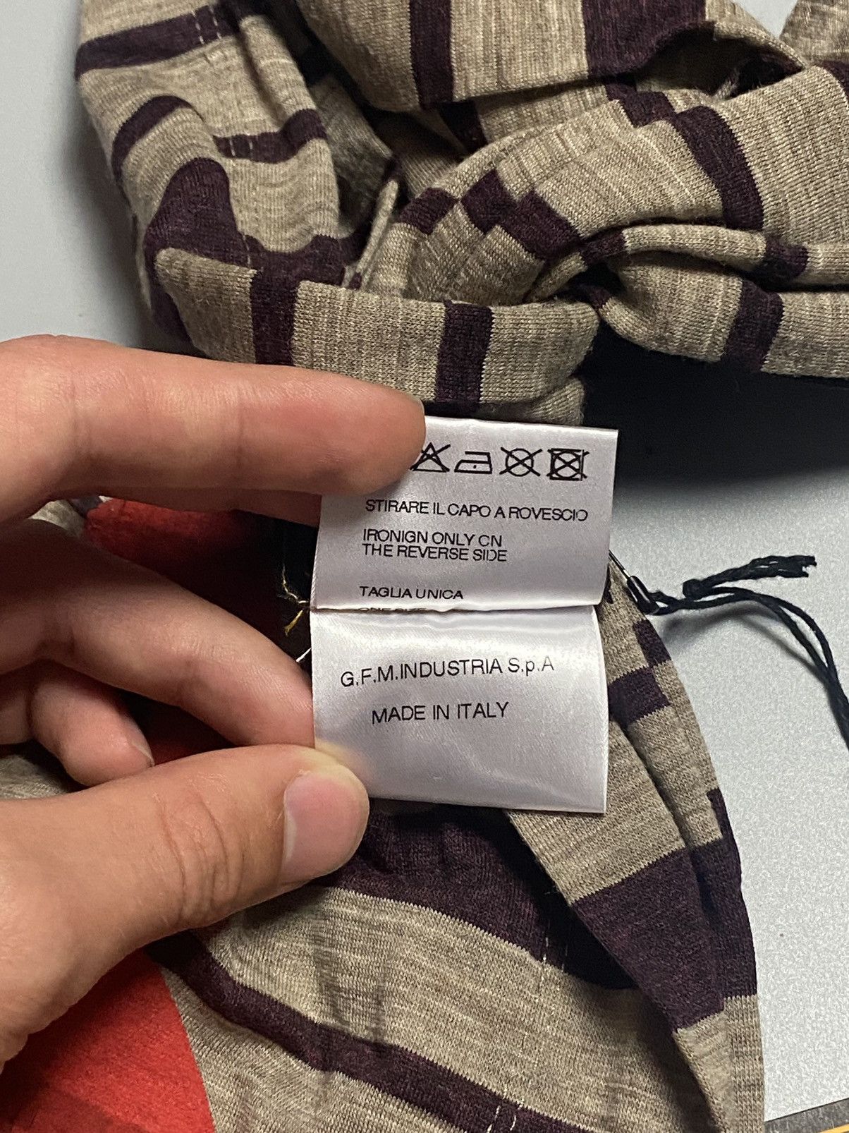 Vivienne Westwood Vivienne Westwood 🪐 wool scarf Anglomania Big Orb logo print Size ONE SIZE - 4 Thumbnail