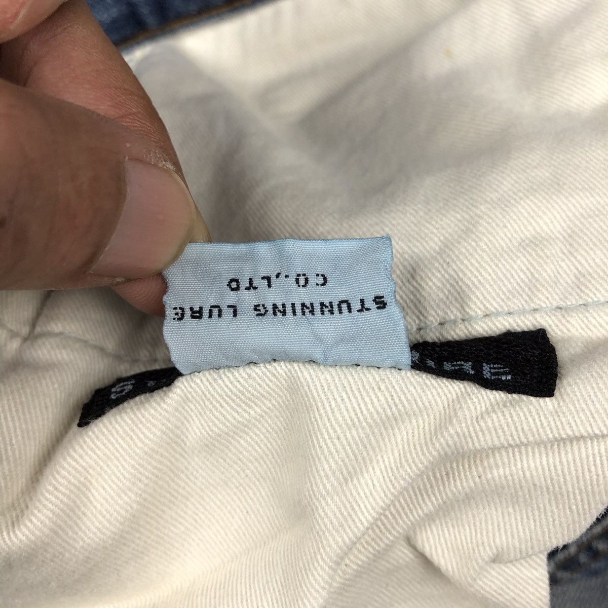 Japanese Brand Vintage Stunning Lure selvedge Jeans nice design Size US 29 - 9 Thumbnail