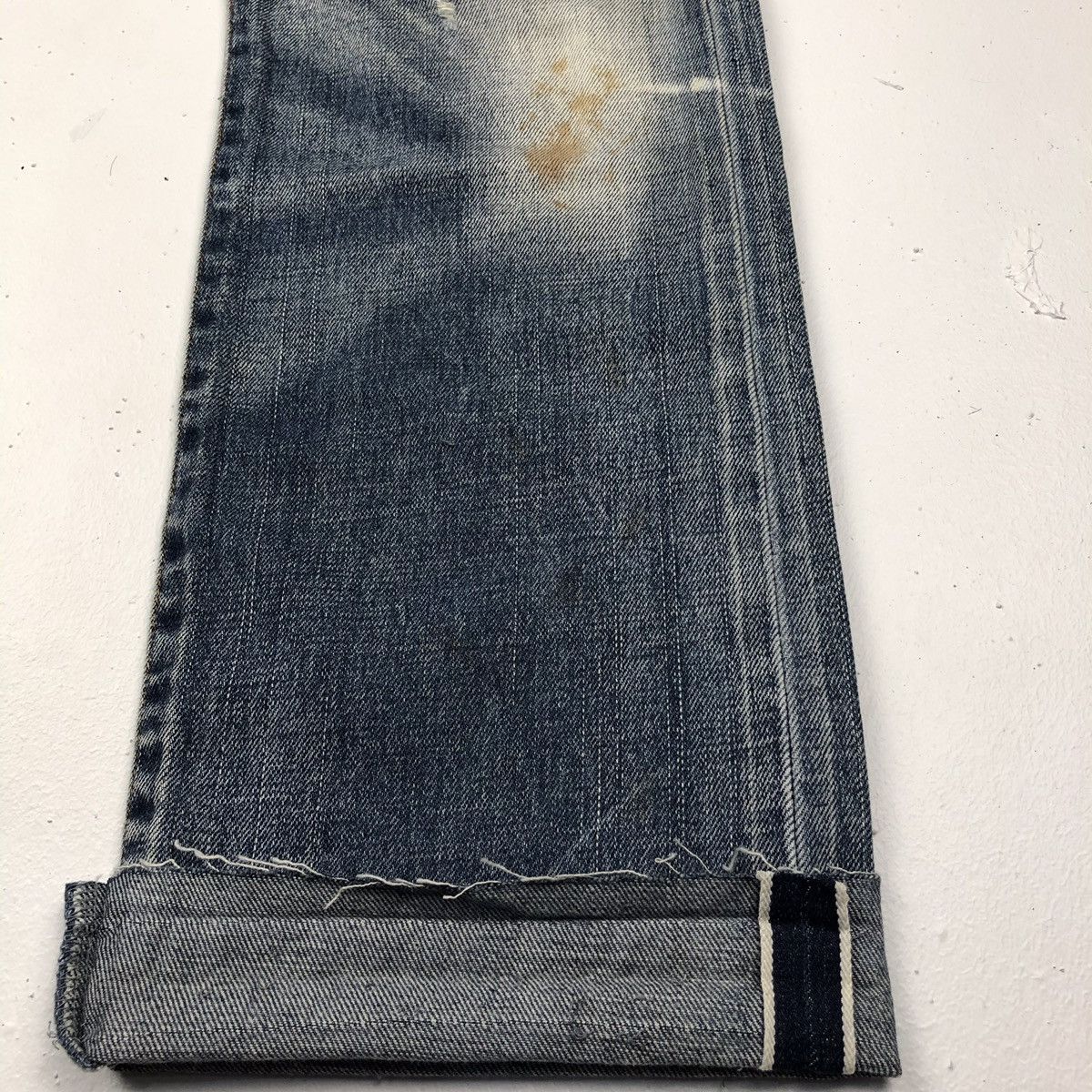 Japanese Brand Vintage Stunning Lure selvedge Jeans nice design Size US 29 - 4 Thumbnail