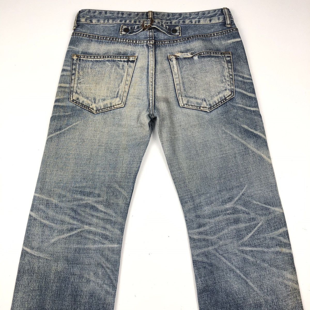 Japanese Brand Vintage Stunning Lure selvedge Jeans nice design Size US 29 - 6 Thumbnail