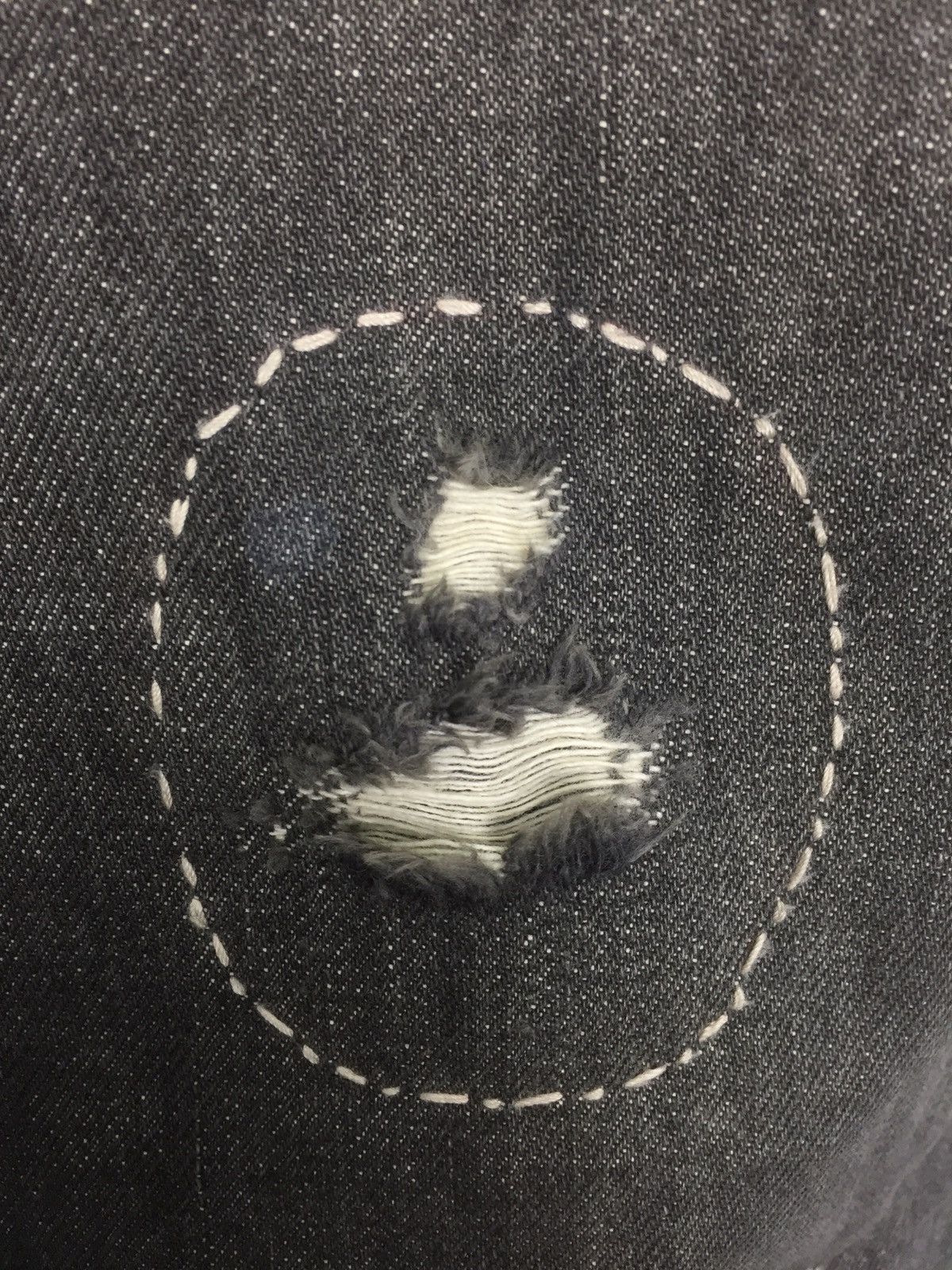 Japanese Brand Vintage japanese brand distressed denim patchwork sashiko Size US 30 / EU 46 - 5 Thumbnail