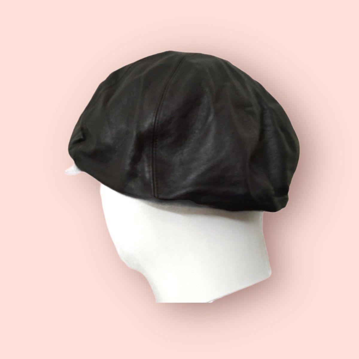 Japanese Brand × Leather VINTAGE ELITE CHAPEAU LEATHER NEWSBOYS HAT Size ONE SIZE - 7 Thumbnail