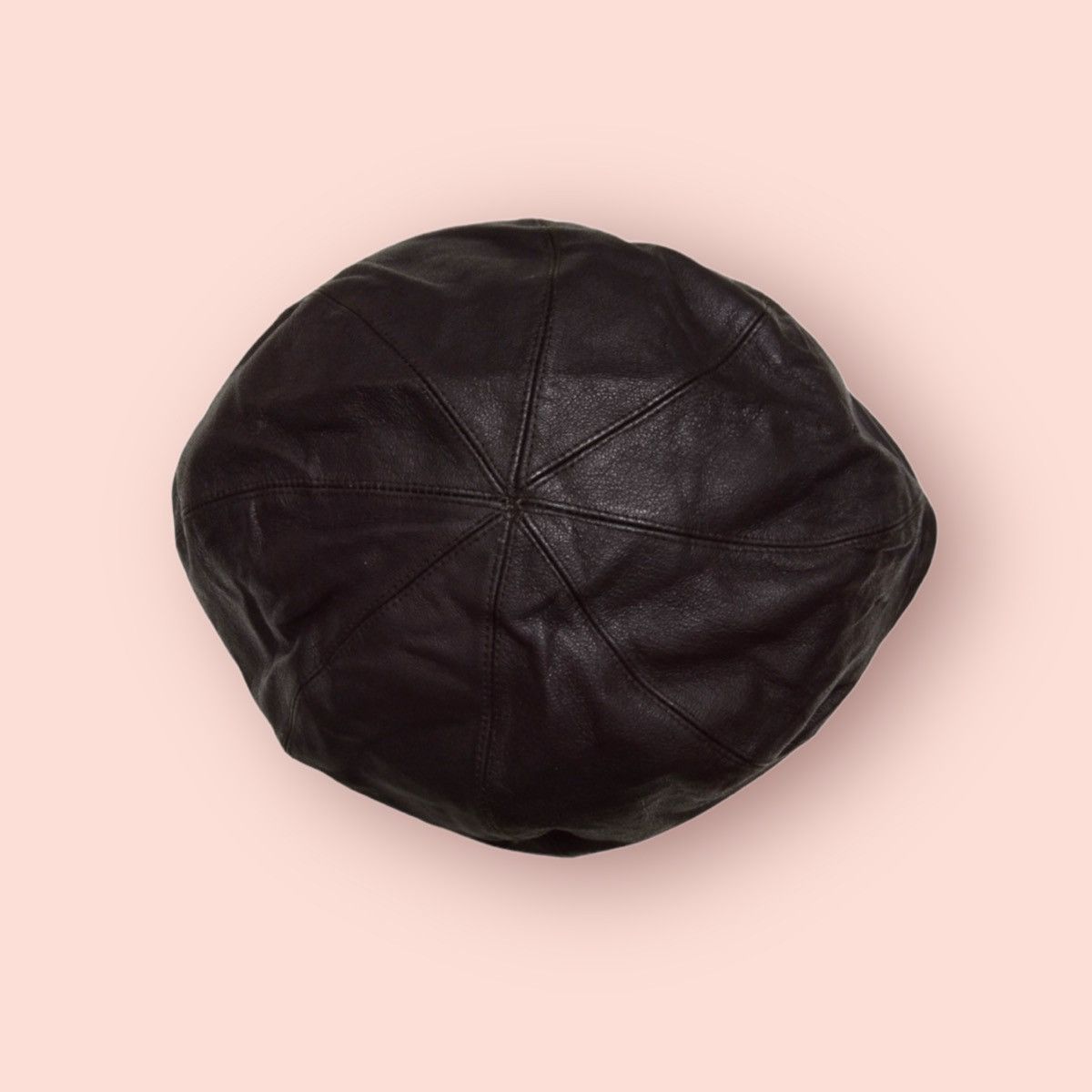 Japanese Brand × Leather VINTAGE ELITE CHAPEAU LEATHER NEWSBOYS HAT Size ONE SIZE - 12 Thumbnail