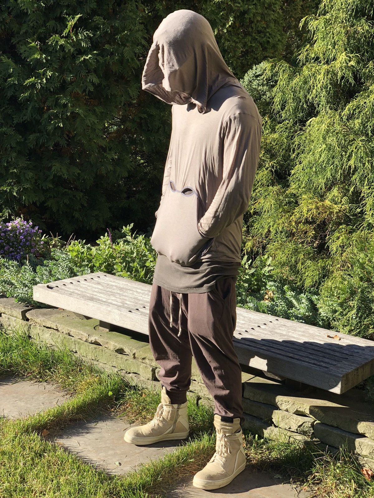 Damir Doma Rare pull-over hoodie in Dust Size US S / EU 44-46 / 1 - 1 Thumbnail