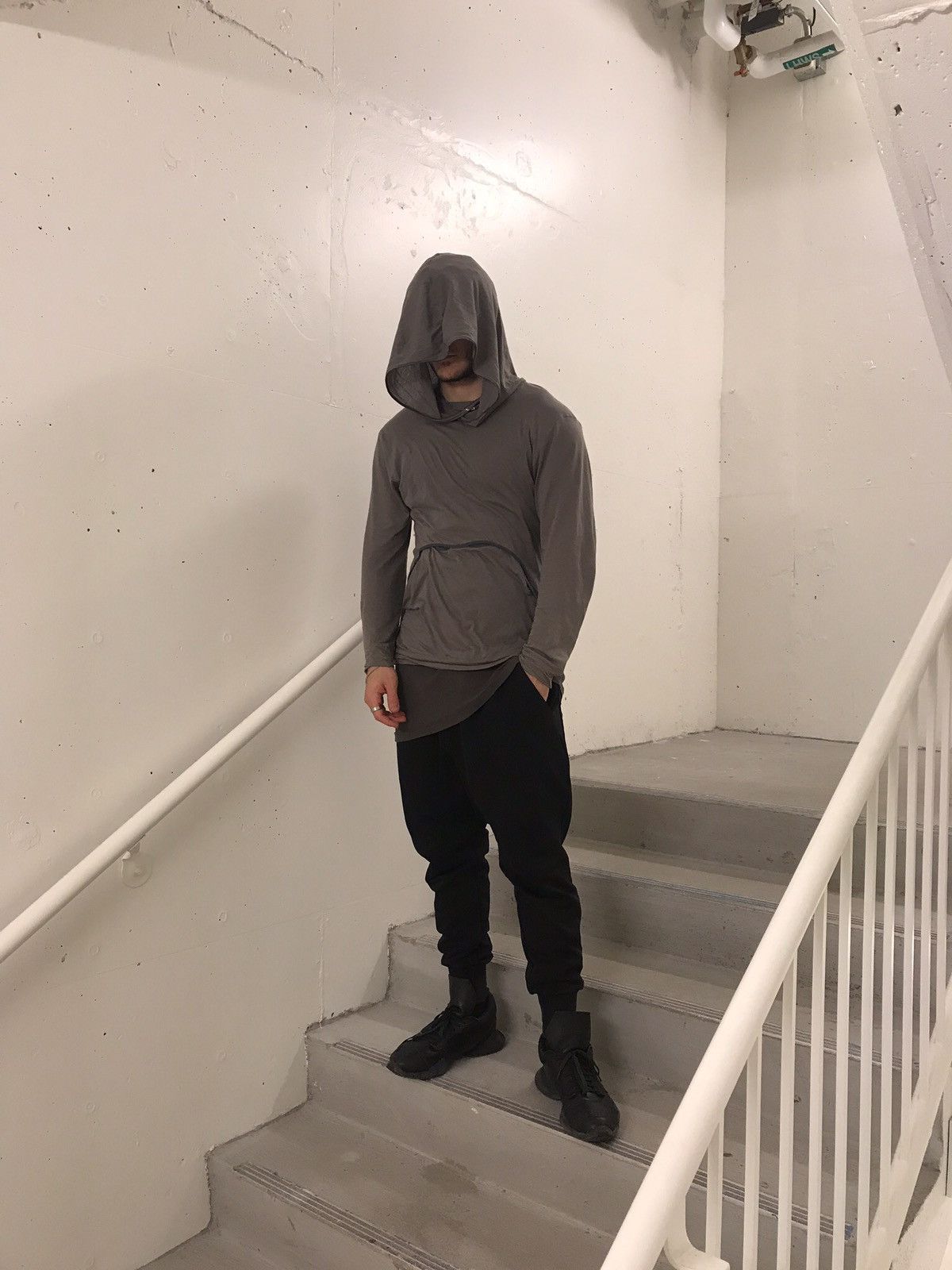 Damir Doma Rare pull-over hoodie in Dust Size US S / EU 44-46 / 1 - 5 Thumbnail