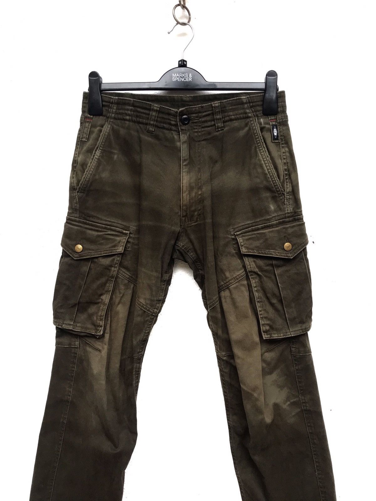 Japanese Brand × Vintage 🔥Geride Multy Pocket Tactical Cargo Pants Size US 30 / EU 46 - 3 Thumbnail