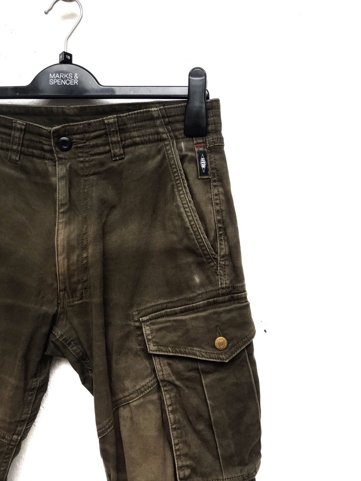 Japanese Brand × Vintage 🔥Geride Multy Pocket Tactical Cargo Pants Size US 30 / EU 46 - 4 Thumbnail