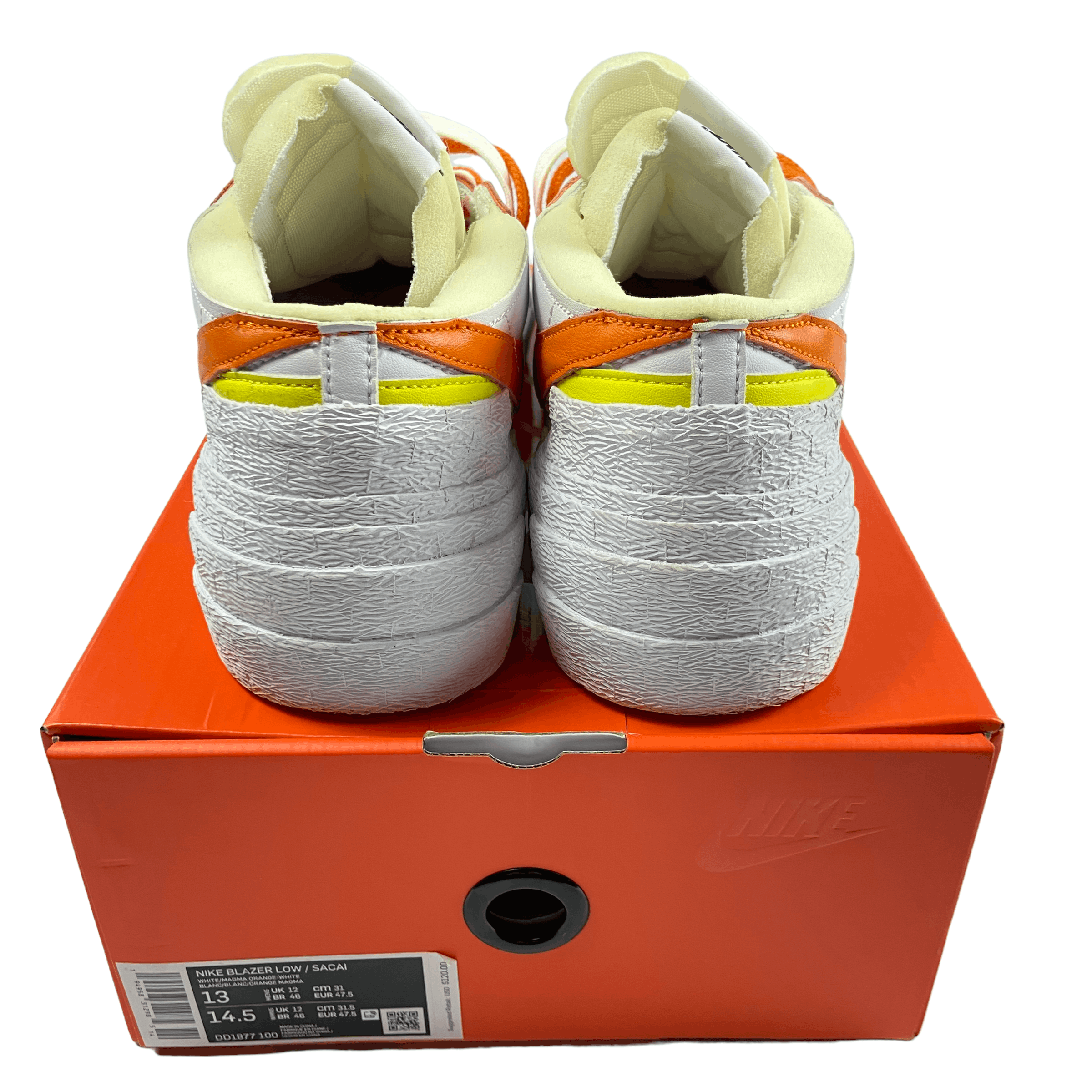 Nike × Sacai Worn once - Nike x Sacai Blazer low Size US 13 / EU 46 - 4 Thumbnail