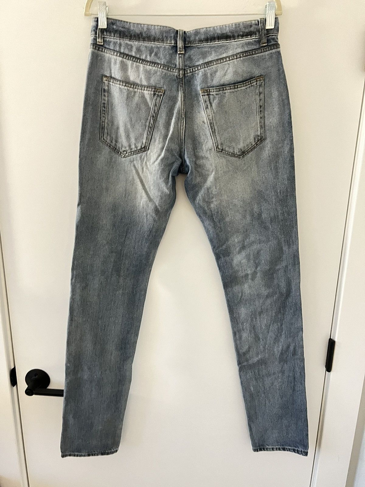 Saint Laurent Paris D02 in Faded Blue Denim Size US 30 / EU 46 - 5 Thumbnail