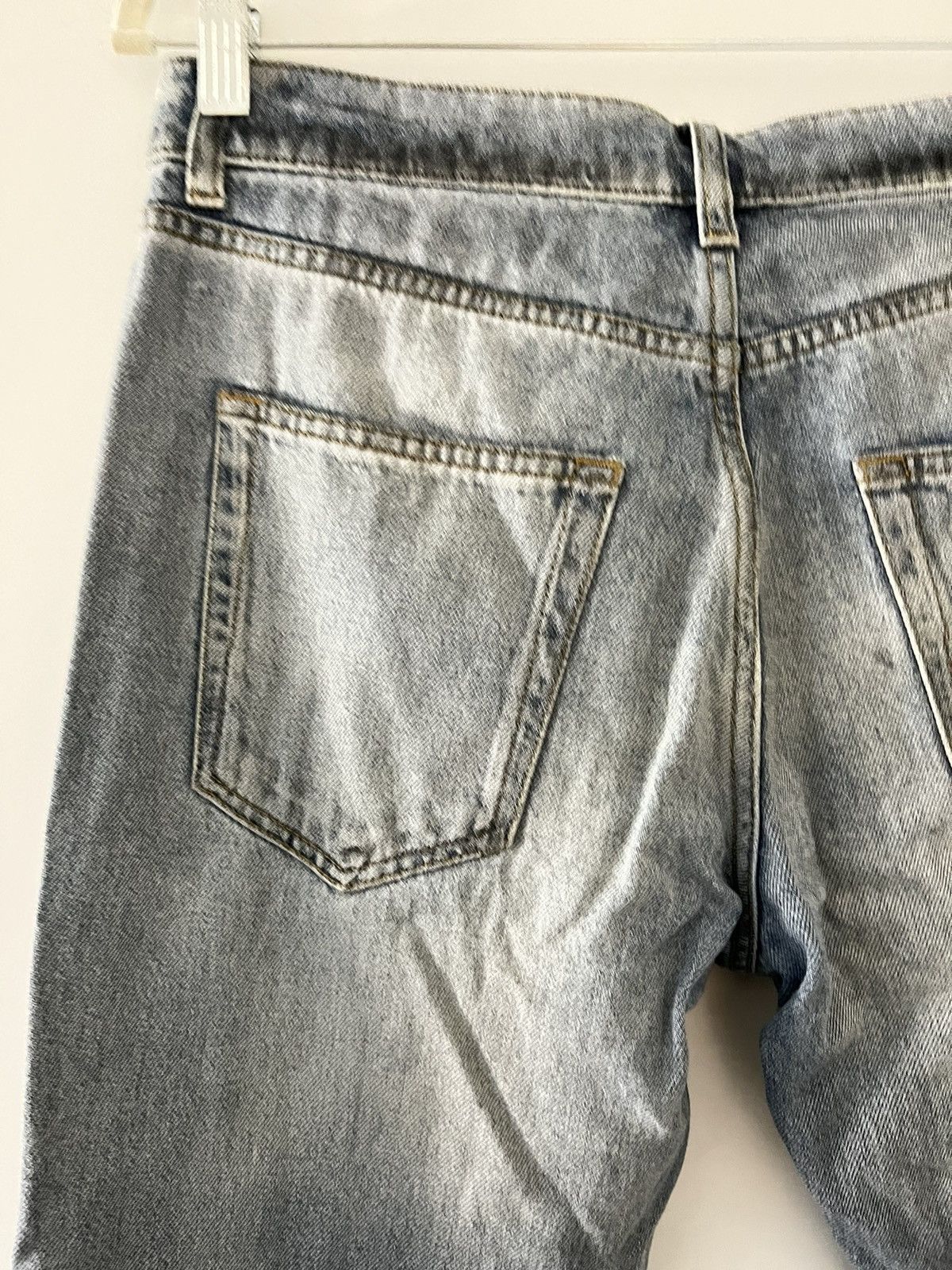 Saint Laurent Paris D02 in Faded Blue Denim Size US 30 / EU 46 - 6 Thumbnail