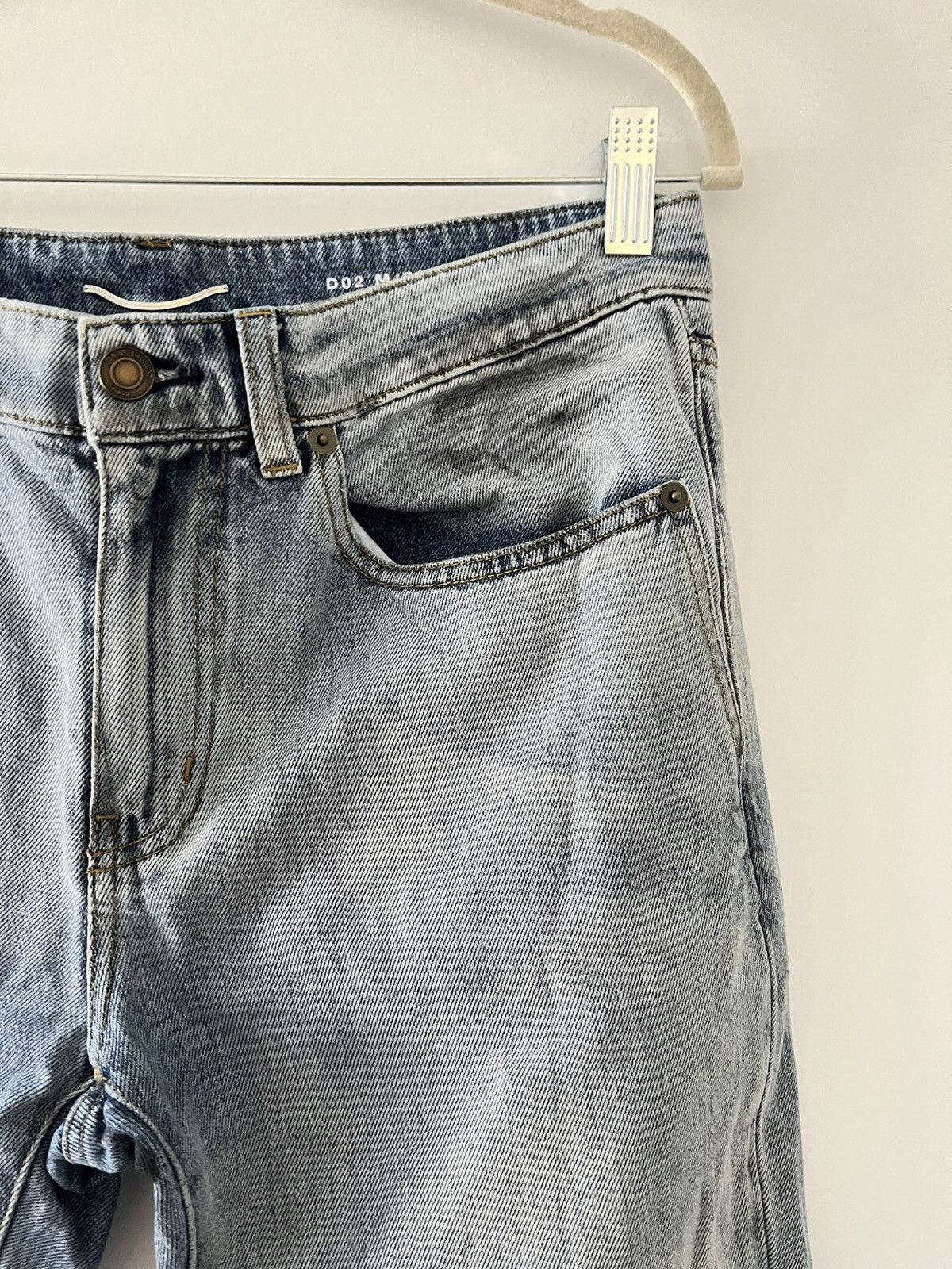 Saint Laurent Paris D02 in Faded Blue Denim Size US 30 / EU 46 - 3 Thumbnail