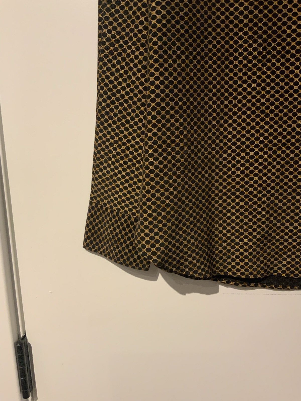 Saint Laurent Paris Silk FW18 Gold and Black Button Up Size US S / EU 44-46 / 1 - 2 Thumbnail