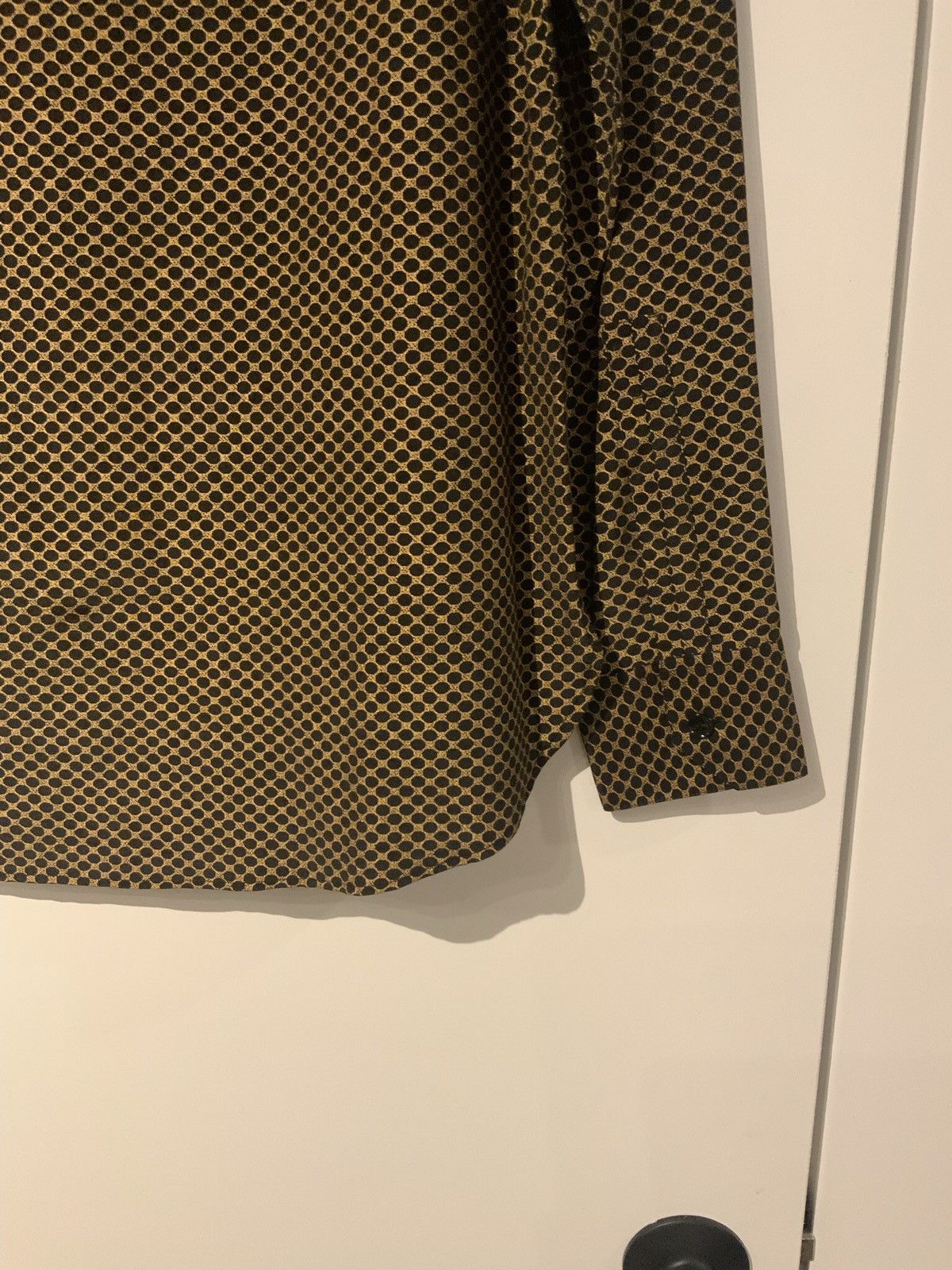 Saint Laurent Paris Silk FW18 Gold and Black Button Up Size US S / EU 44-46 / 1 - 7 Thumbnail