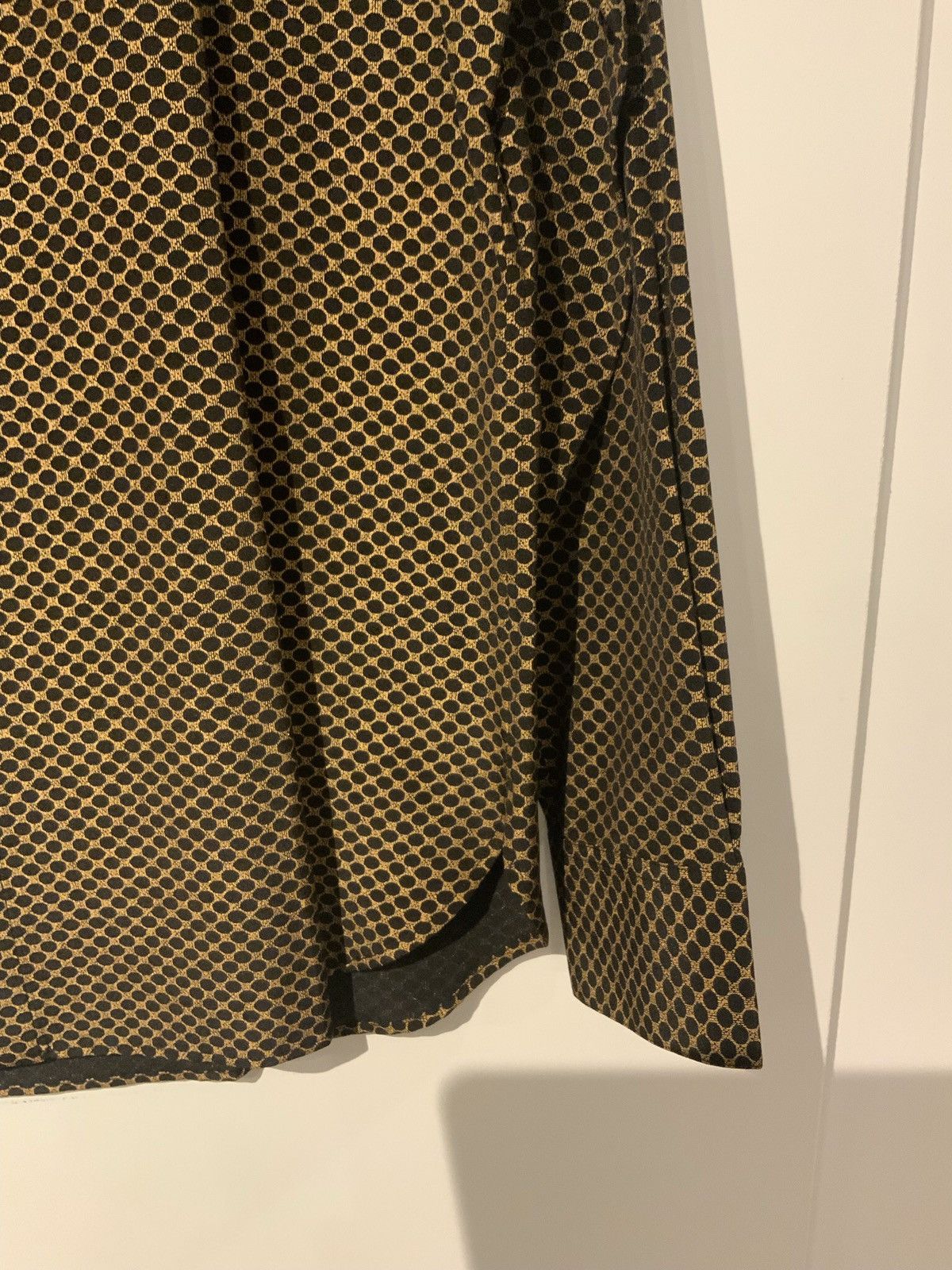 Saint Laurent Paris Silk FW18 Gold and Black Button Up Size US S / EU 44-46 / 1 - 5 Thumbnail