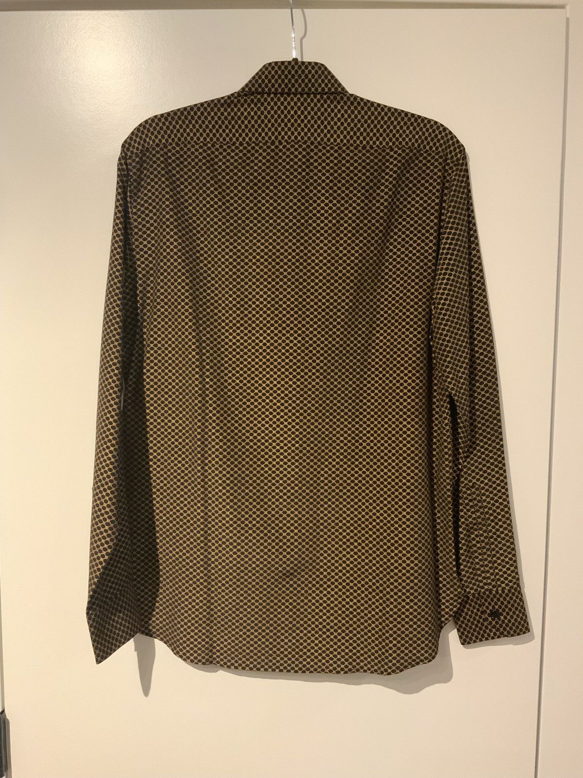 Saint Laurent Paris Silk FW18 Gold and Black Button Up Size US S / EU 44-46 / 1 - 6 Thumbnail